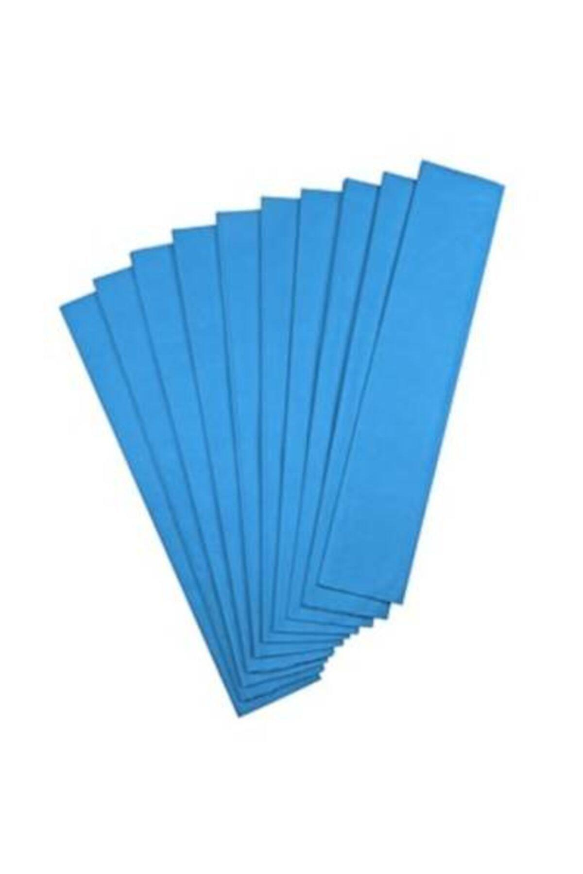 Puti Krapon Kağıdı 50x200 Cm Mavi Krapon Kağıdı (10 Lu Paket)