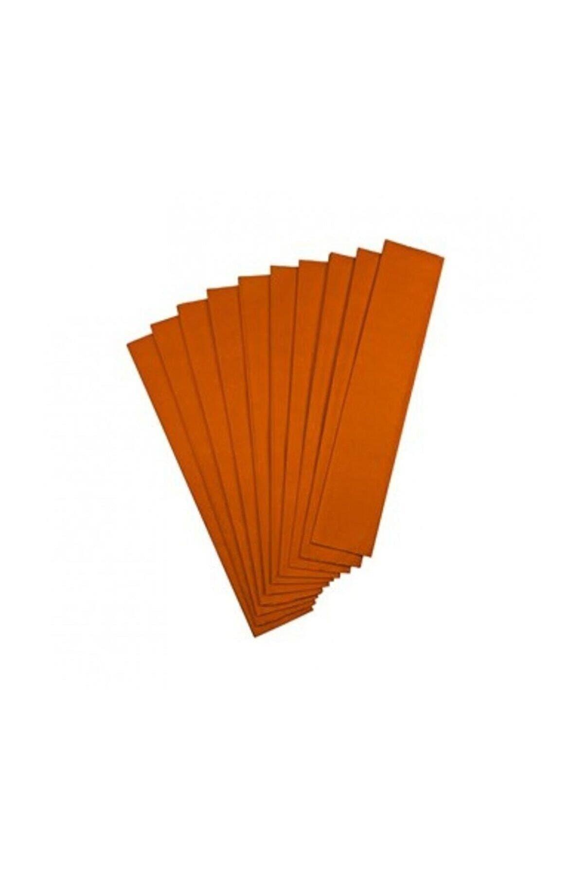 Puti Krapon Kağıdı 50X200 Cm 10 Lu Turuncu