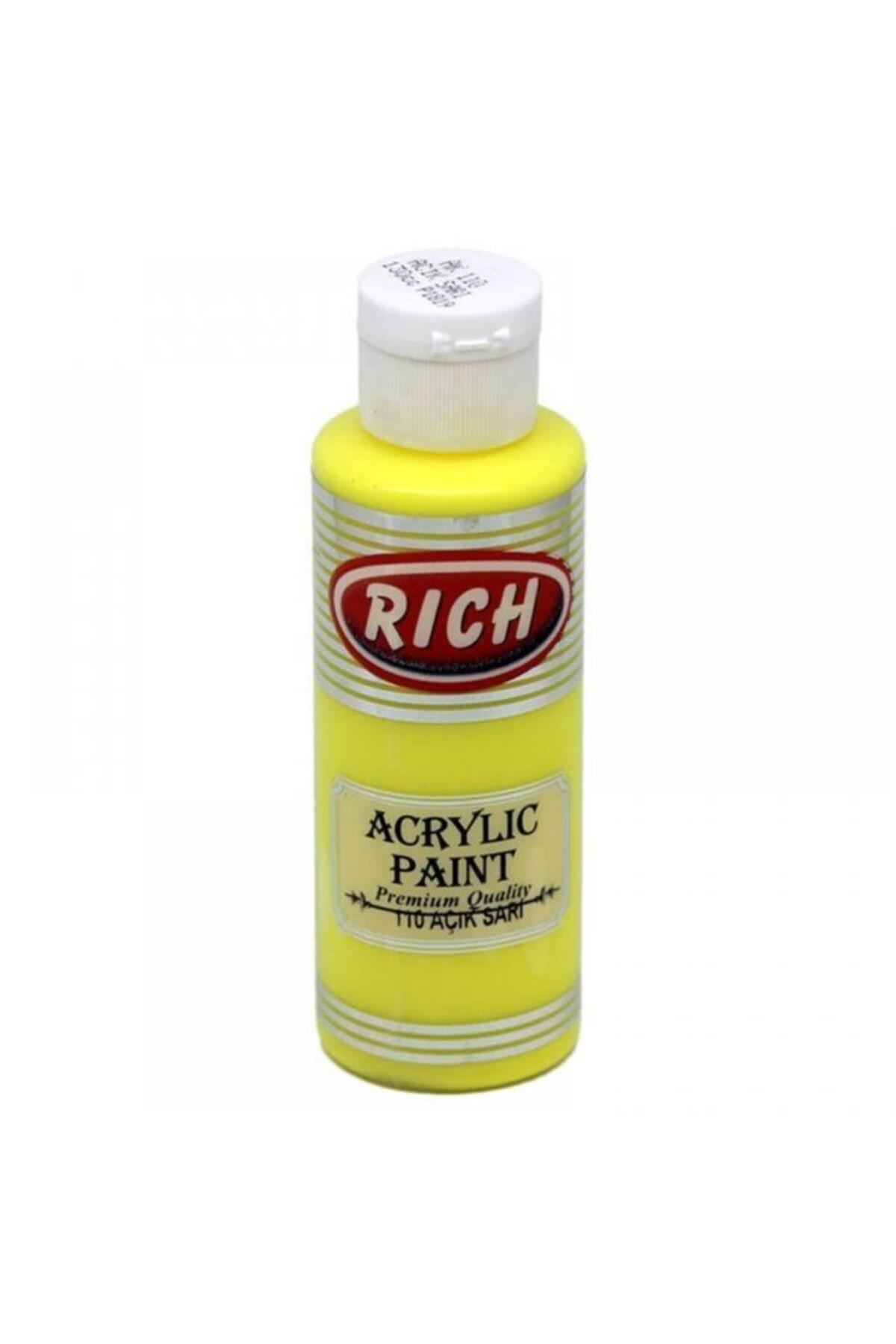 Rıch Akrilik Boya 120 CC Açık Sarı 110