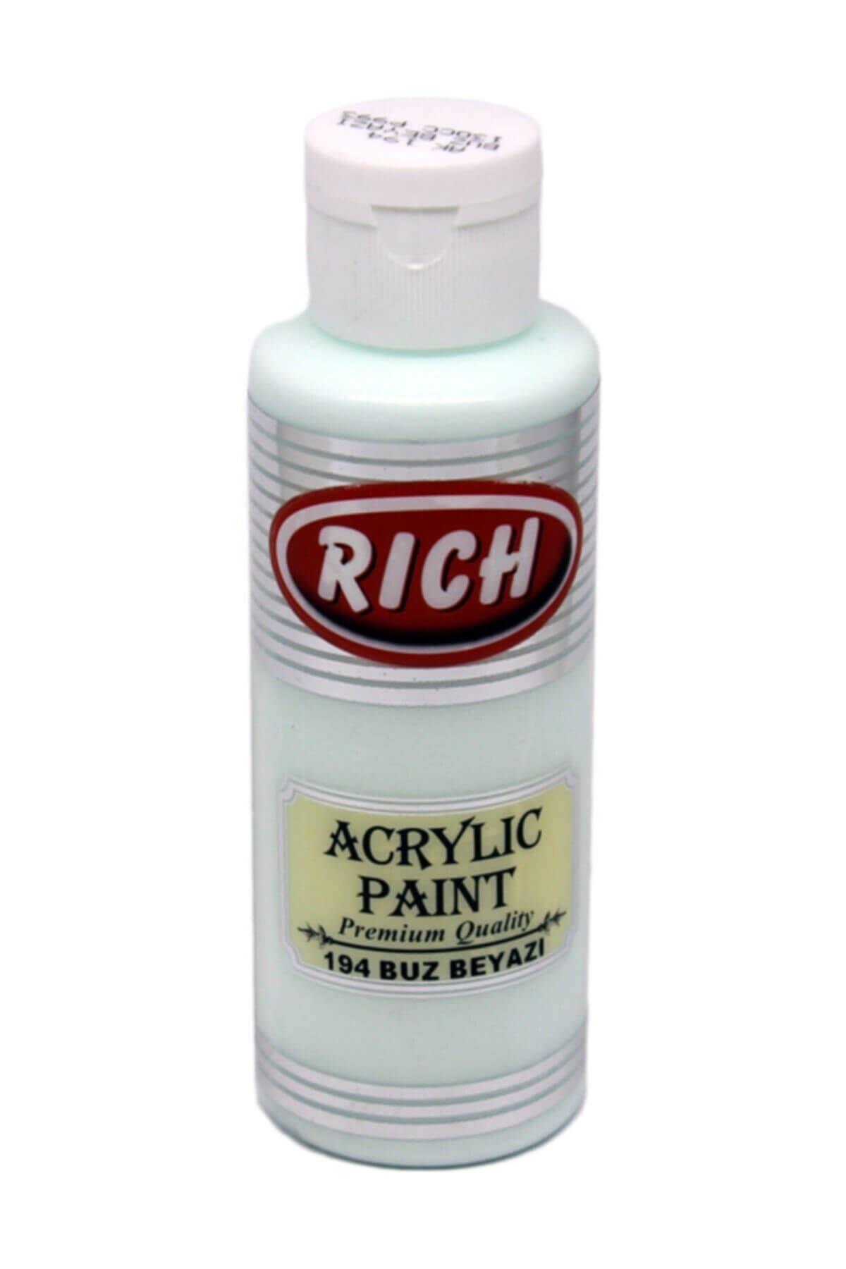 Rıch Akrilik Boya 120 CC Buz Beyazı 194