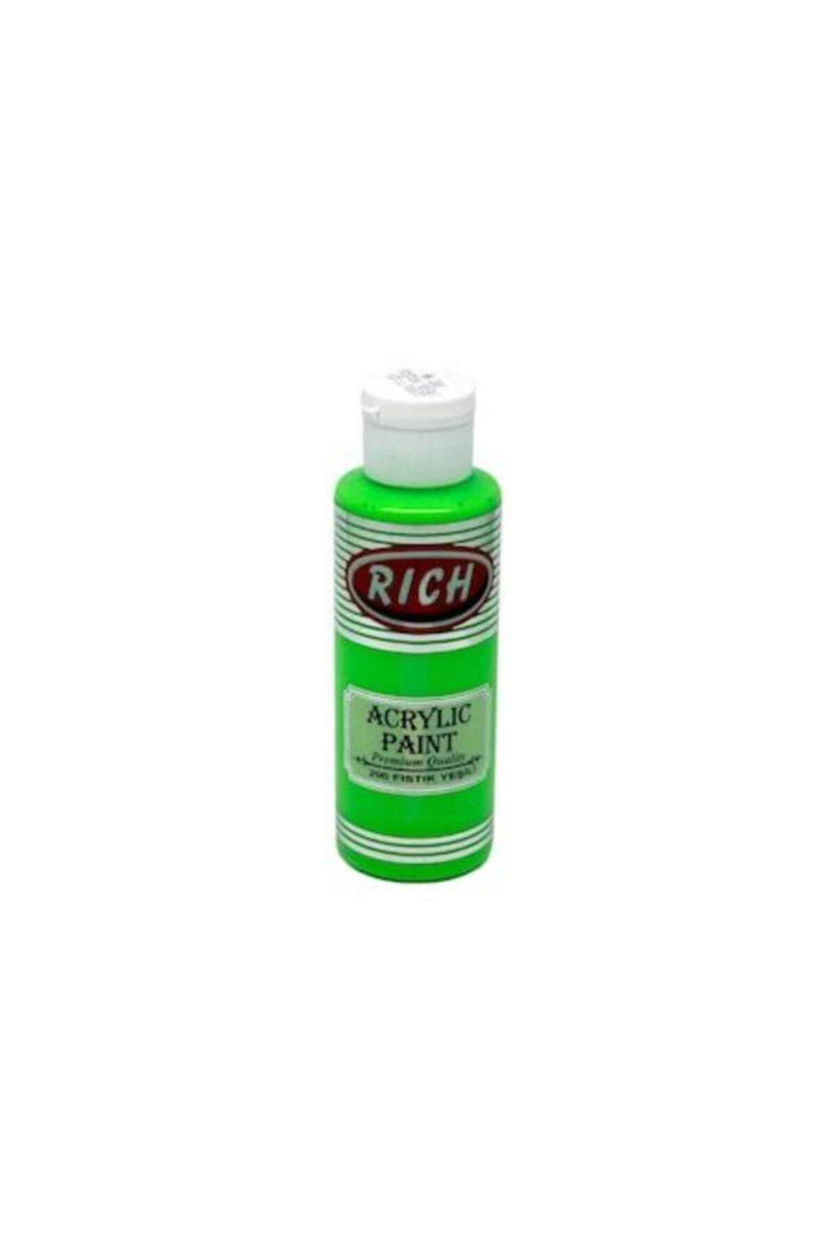 Rıch Akrilik Boya 120 CC Fıstık Yeşili 120-200
