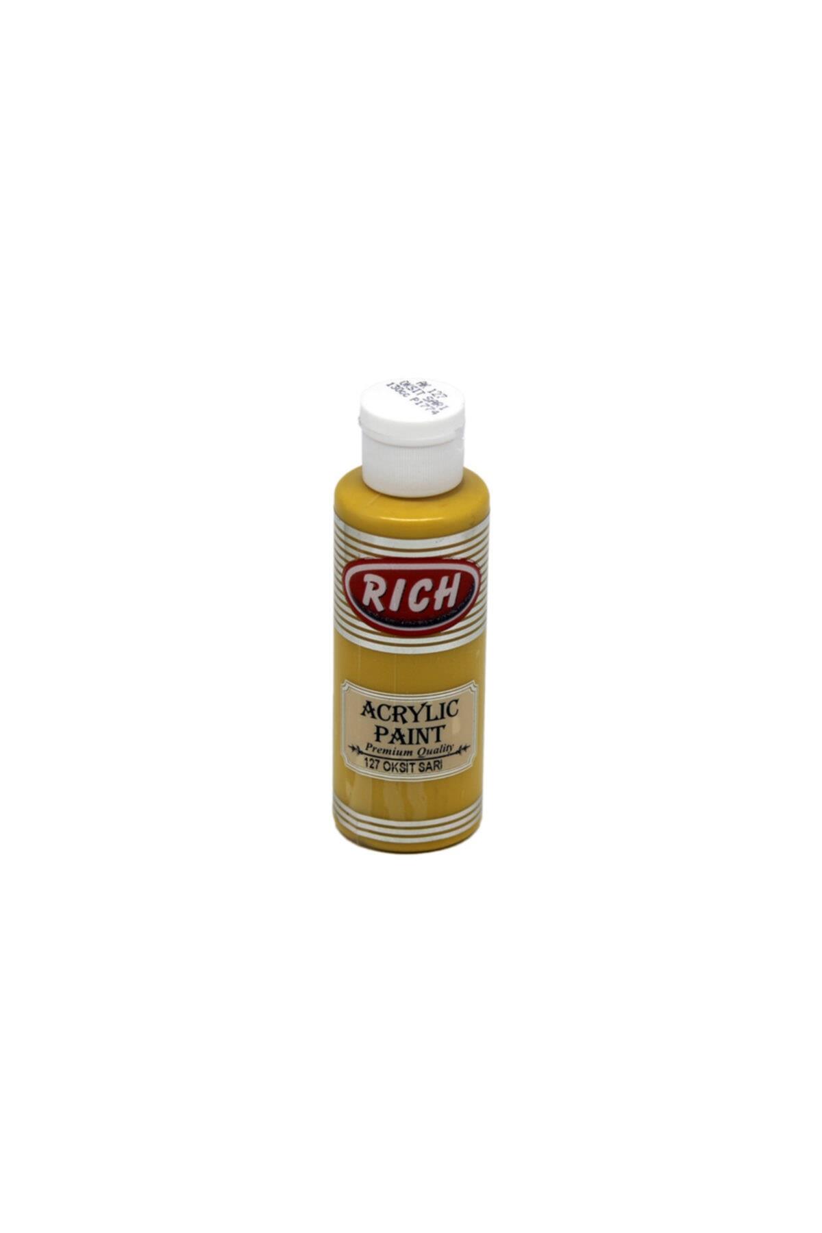 Rıch Akrilik Boya 120 CC Oksit Sarı 120-127