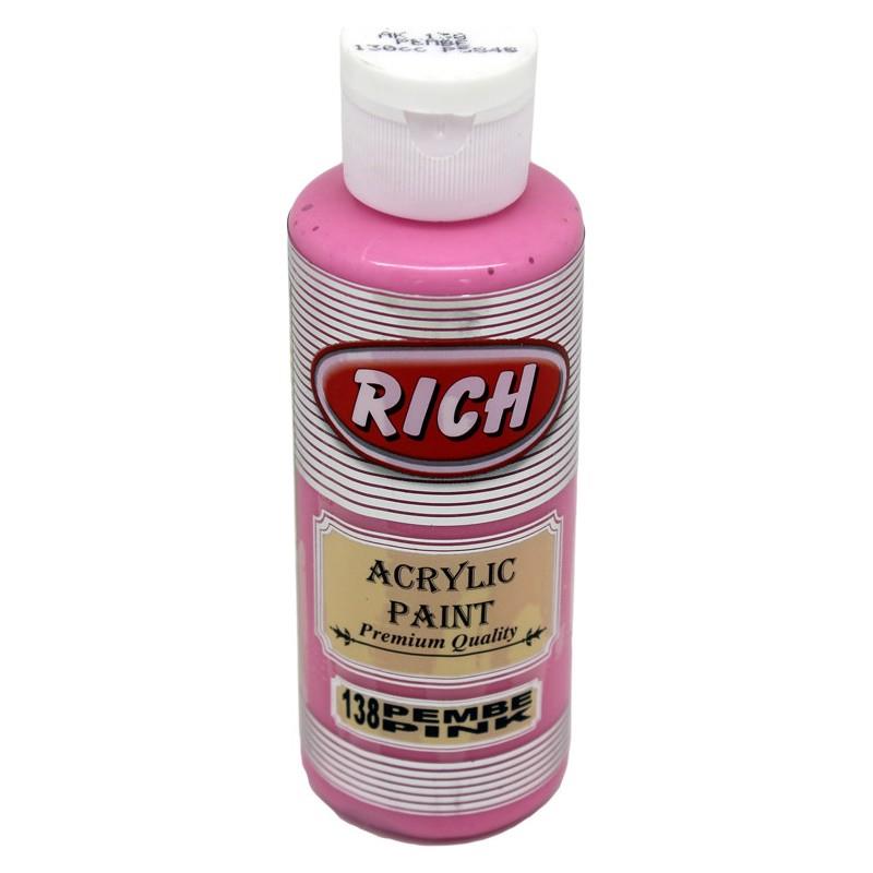 Rıch Akrilik Boya 120 CC Pembe 120-138