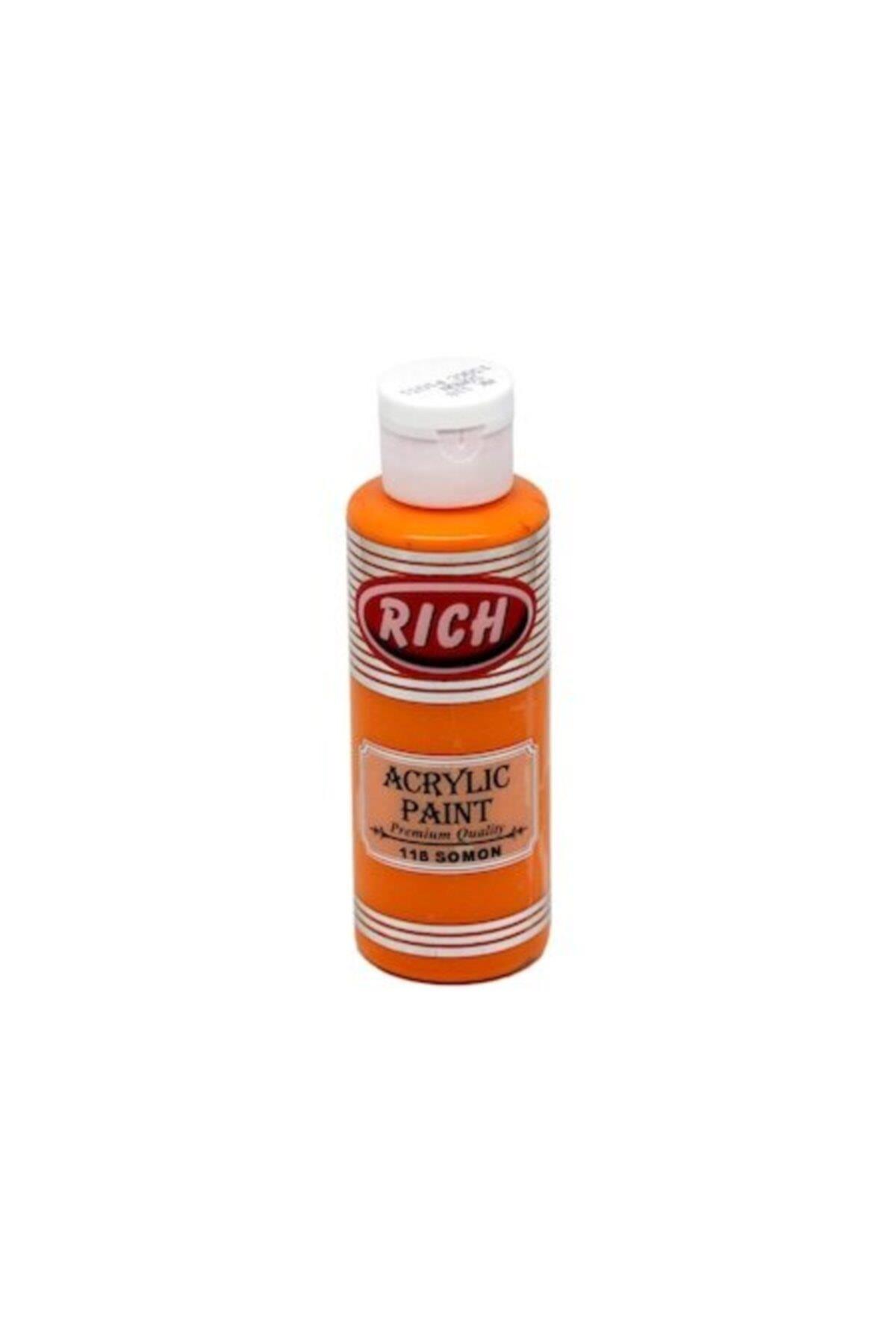 Rıch Akrilik Boya 120 CC Somon 120-118