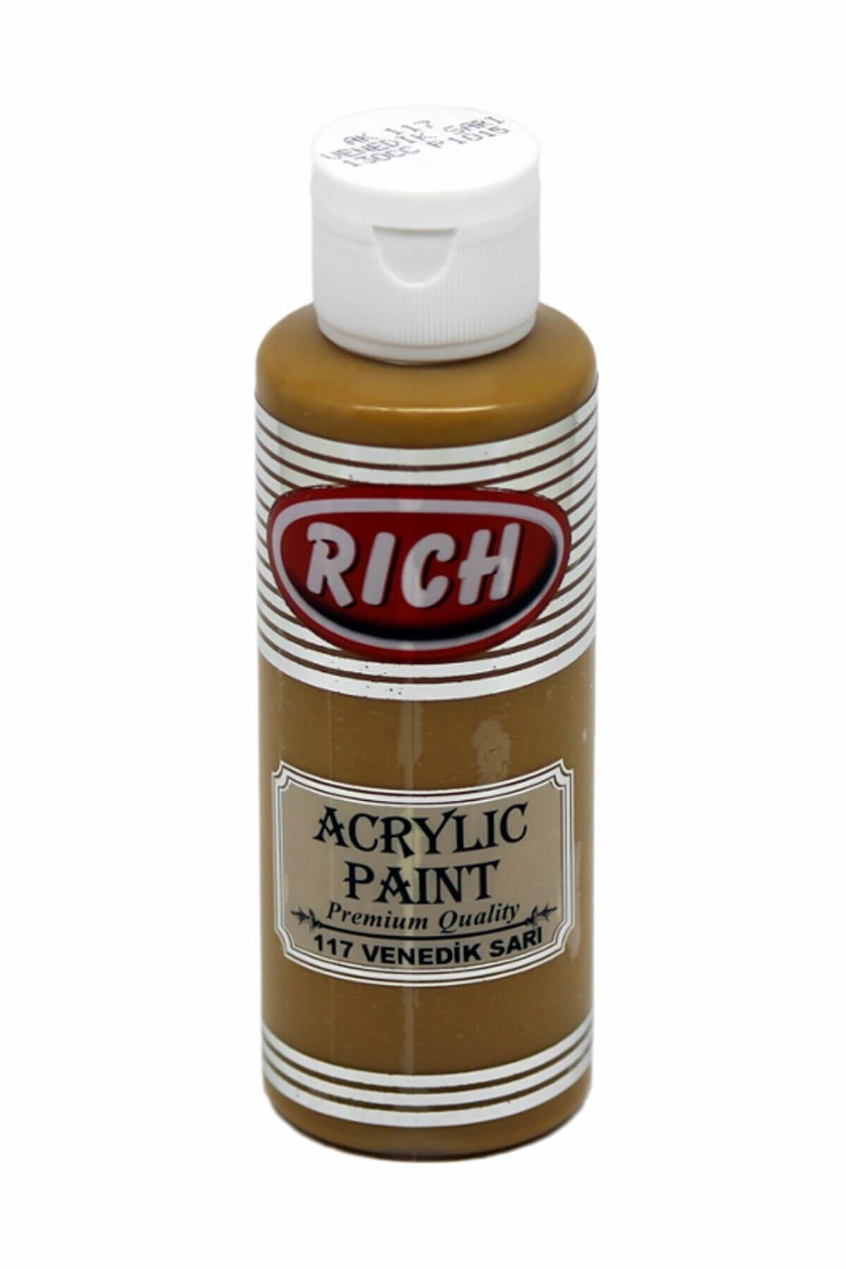 Rıch Akrilik Boya 120 CC Venedik Sarı 117
