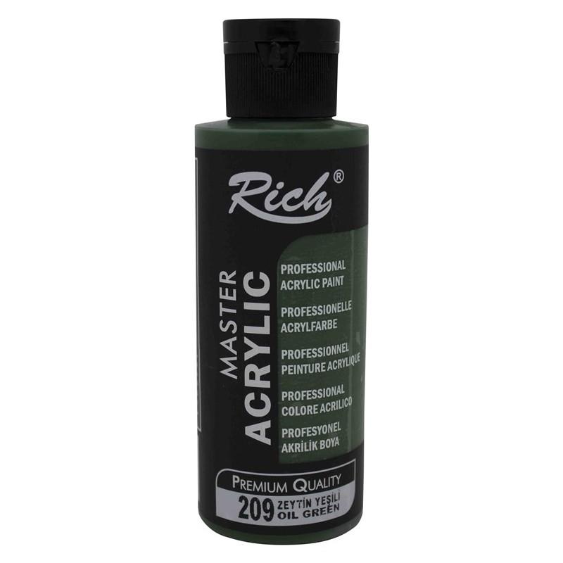 Rıch Akrilik Boya 120 CC Zeytin Yeşili 120-209