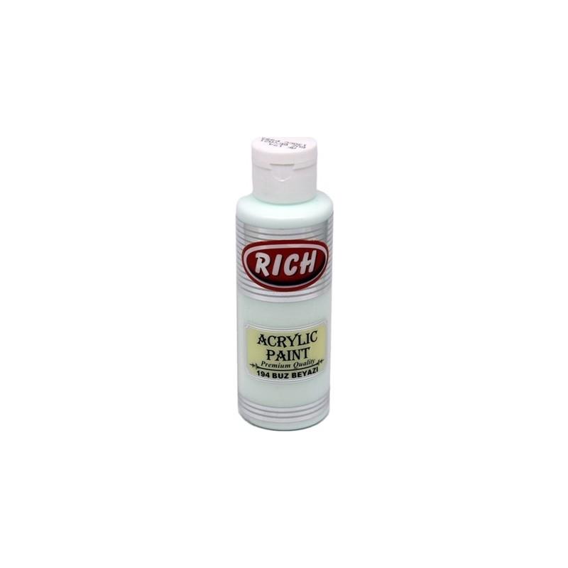 Rıch Akrilik Boya 130 CC Buz Beyazı (Ice Whıte) AK-130-194
