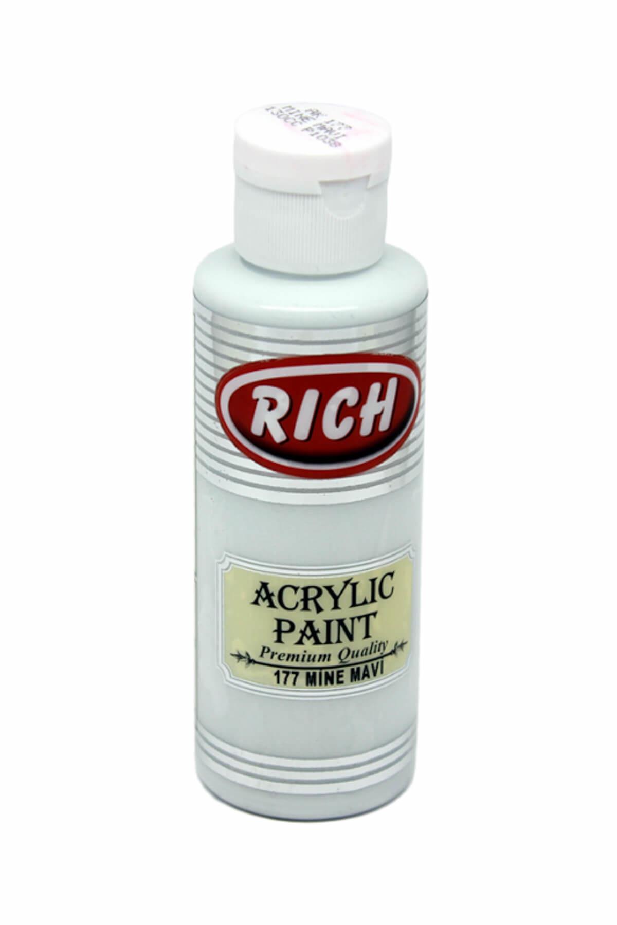 Rıch Akrilik Boya 130 CC Mine Mavi (Enamel Blue) AK-130-177