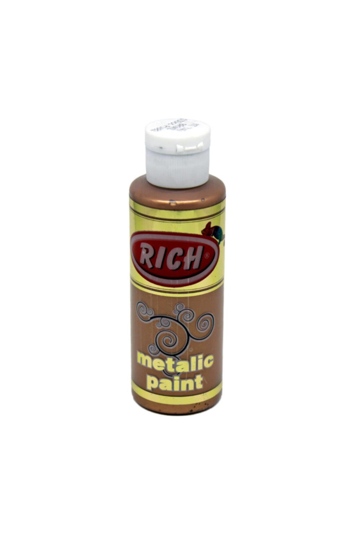 Rich Metalik Akrilik Boya 120 ml Bronz