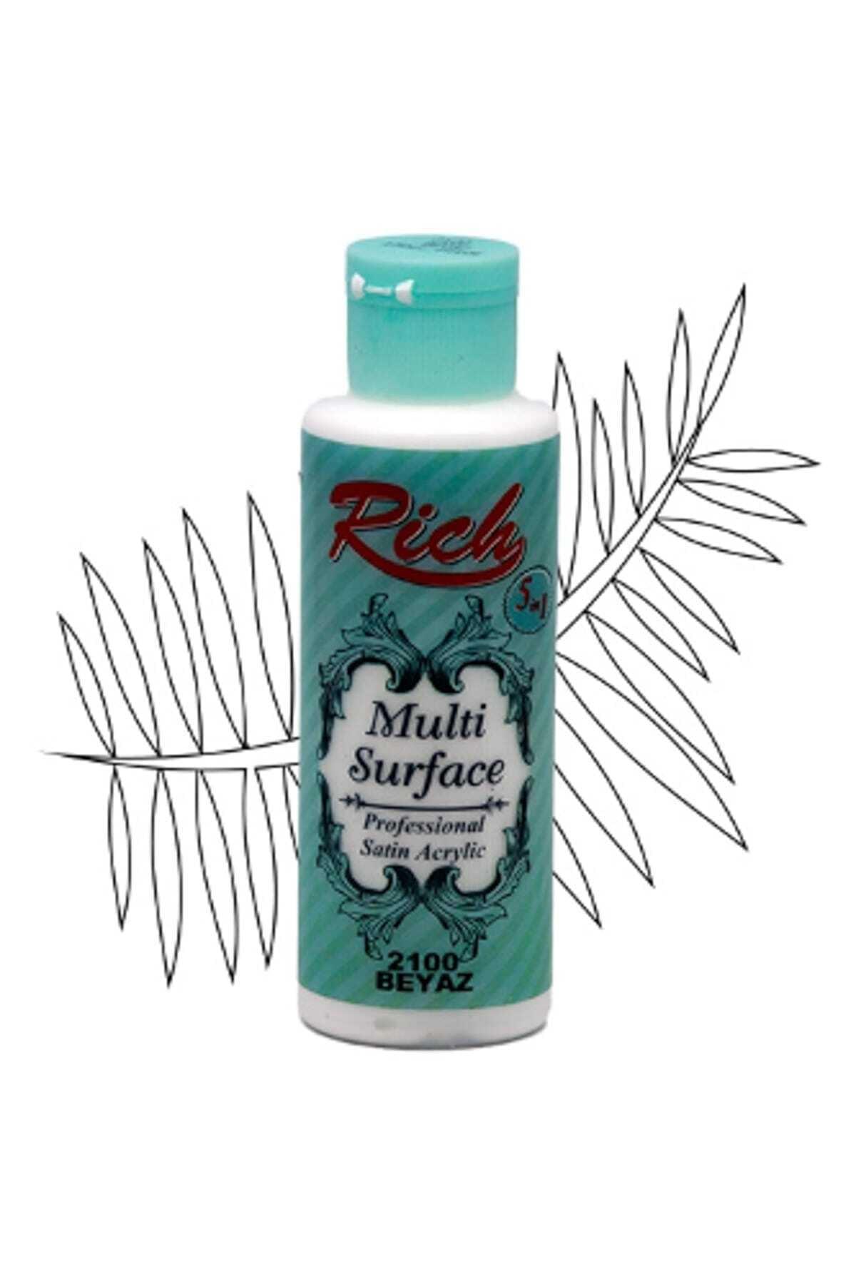 Rıch Akrilik Boya Multi Surface 130 CC Beyaz 130-2100