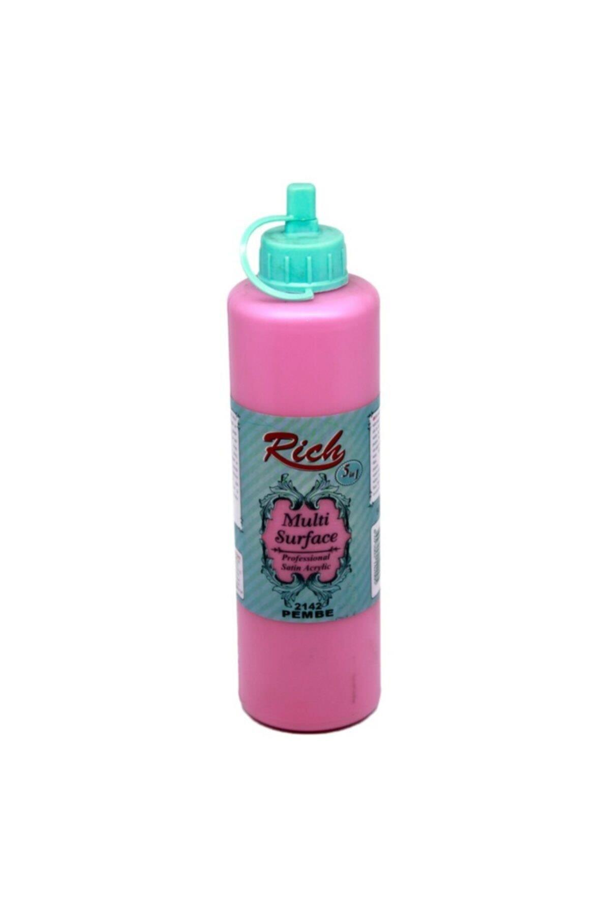 Rıch Akrilik Boya Multi Surface 500 CC Pembe 500-2142