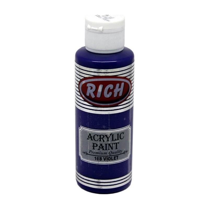 Rıch Akrilik Ebru Boyası 30 CC Mor (Violet) 8210