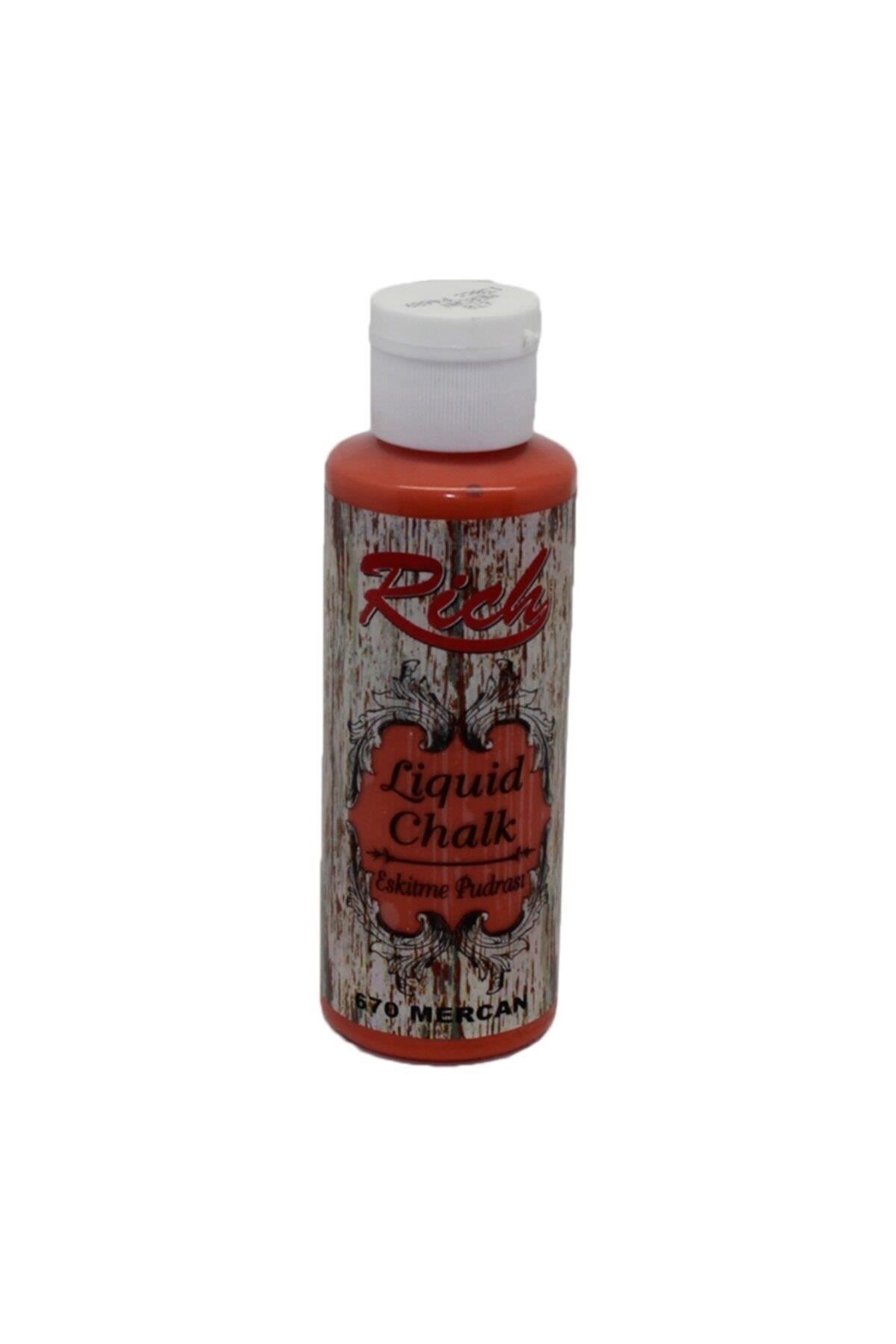 Rich Eskitme Pudrası 120 CC Mercan