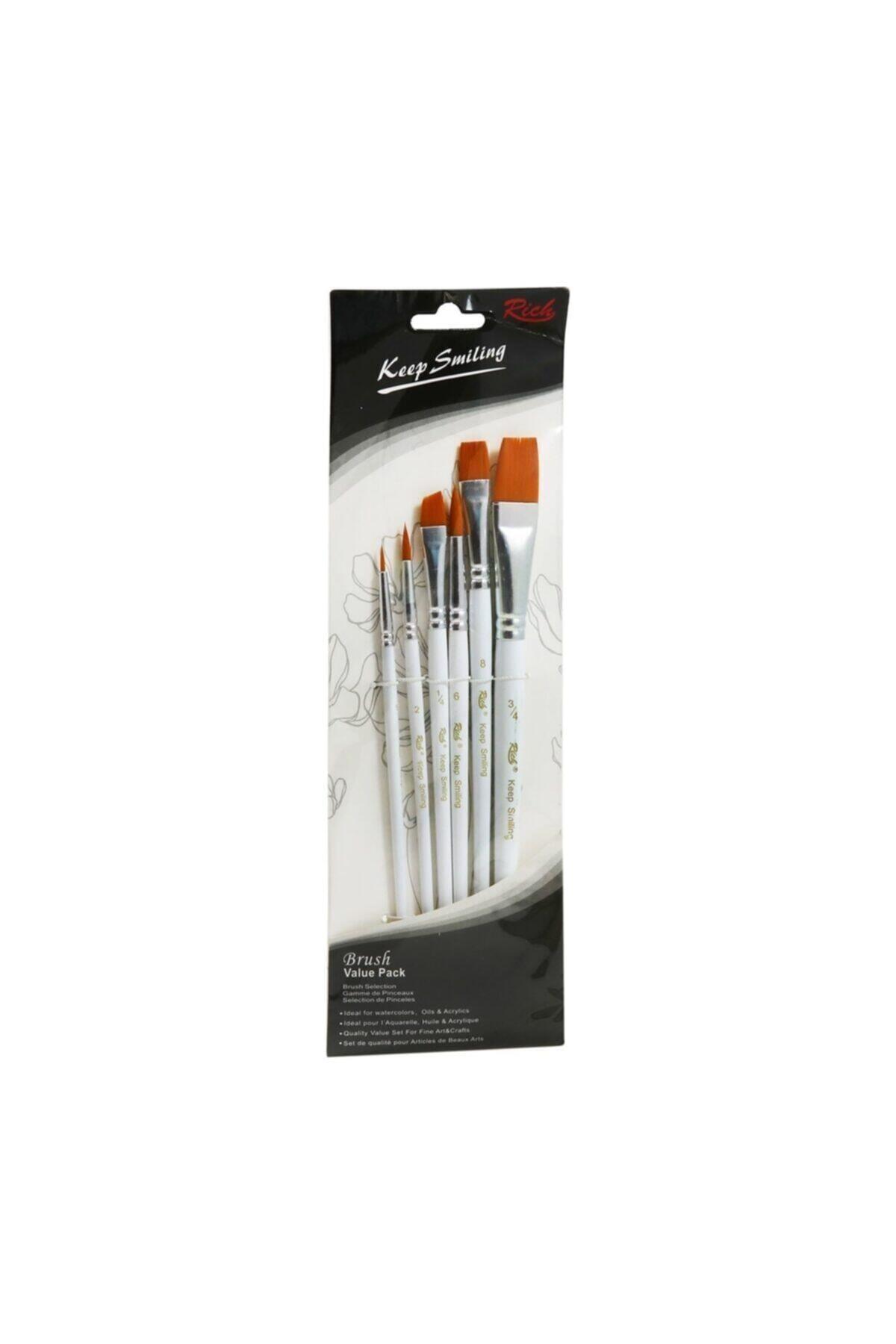 Rich Fırça Keep Smile 6 Lı Set