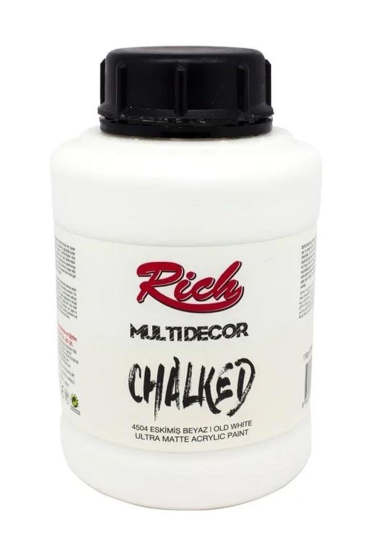 Rich Multi Decor Chalked Akrilik Boya 1750ml Eskimiş Beyaz