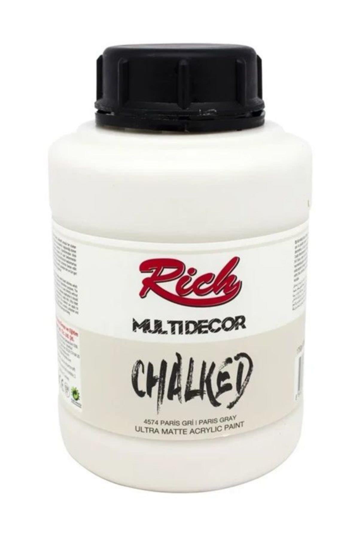 Rıch Multi Decor Chalked 1750 GR Paris Gri Akrilik Boya Her Yüzey İçin