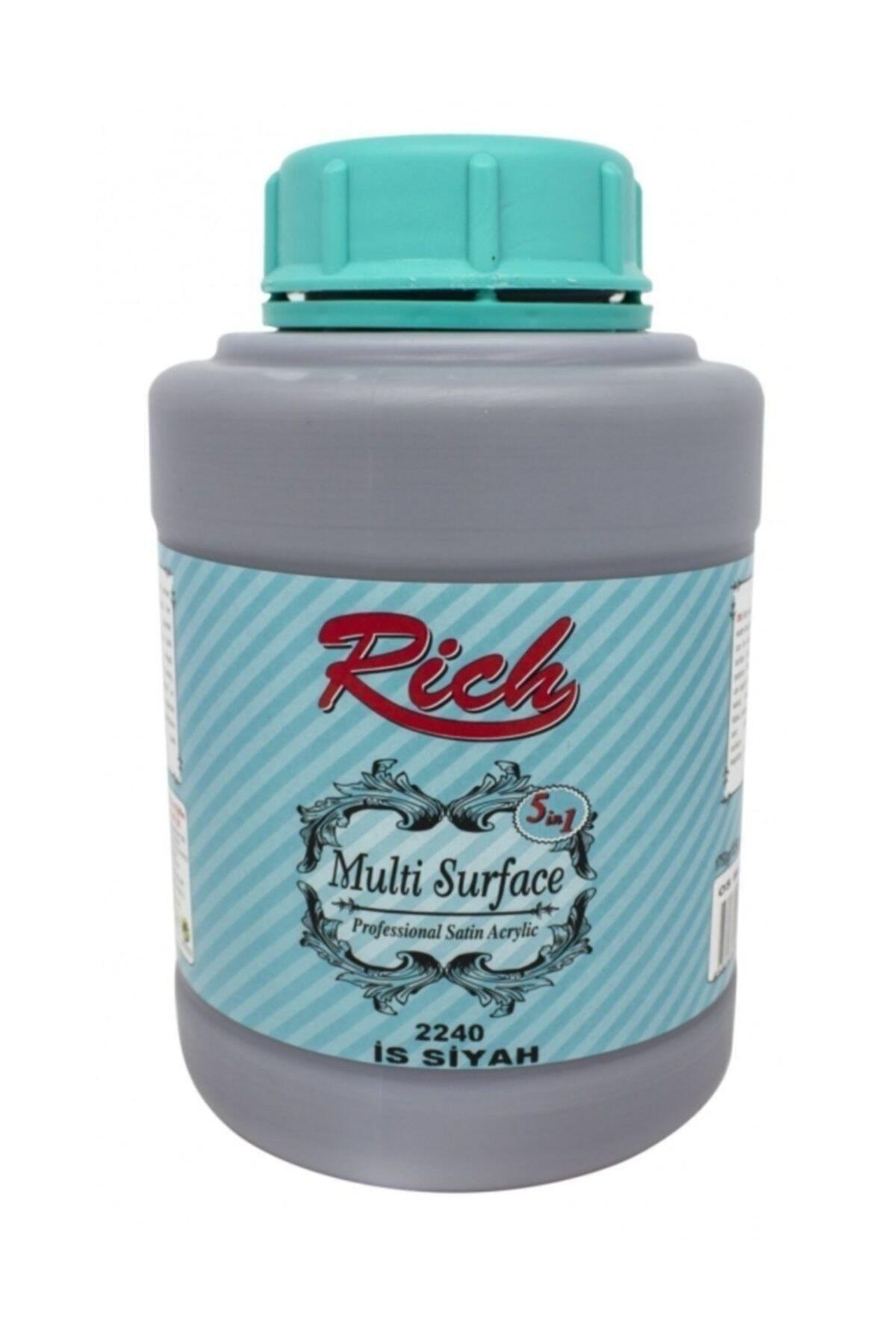 FUNNY KIDS Multi Surface 1750 GR İs Siyah Akrilik Boya