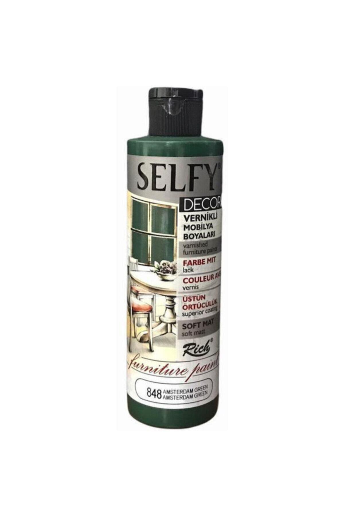 Rich Selfy Decor 240 cc Amsterdam Green Vernikli Mobilya Boyası