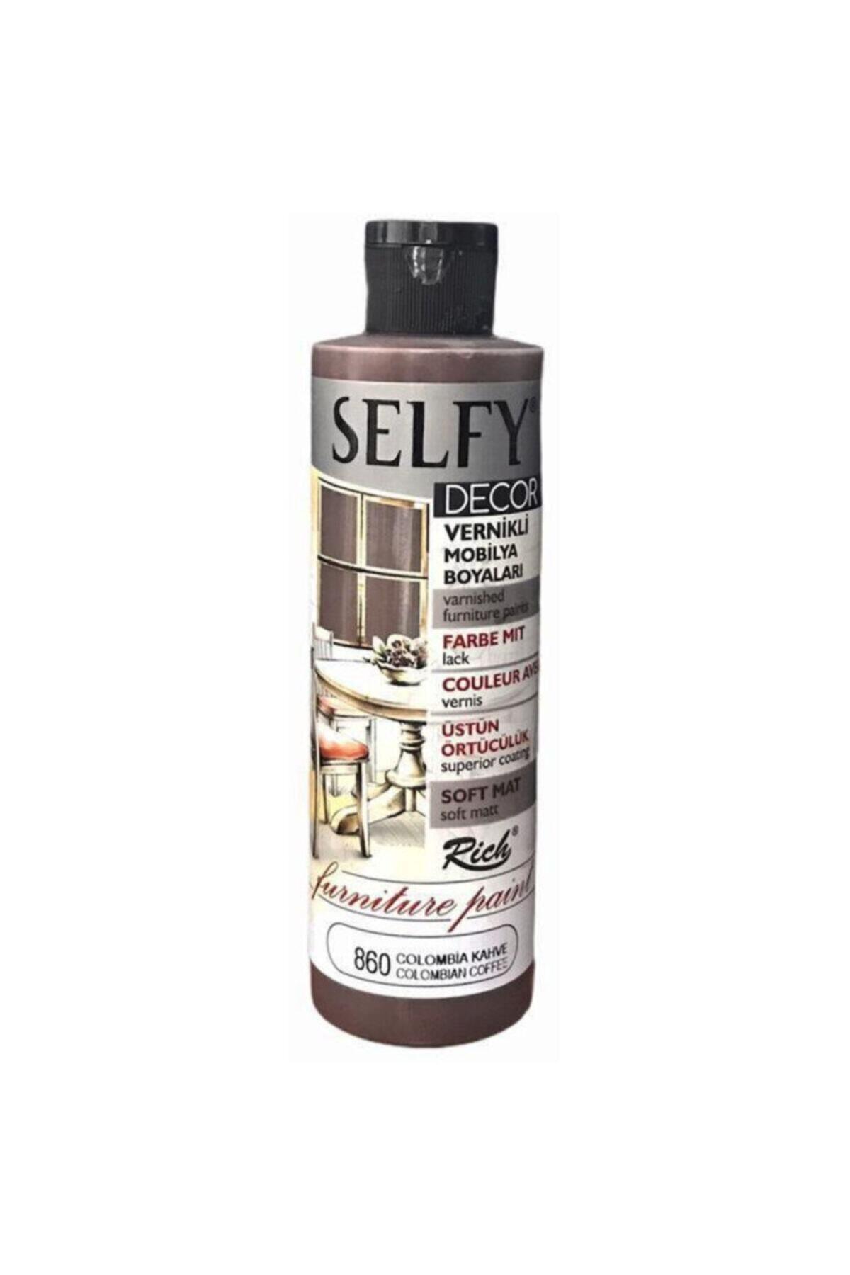 Rich Selfy Decor 240 cc Colombia Vernikli Mobilya Boyası
