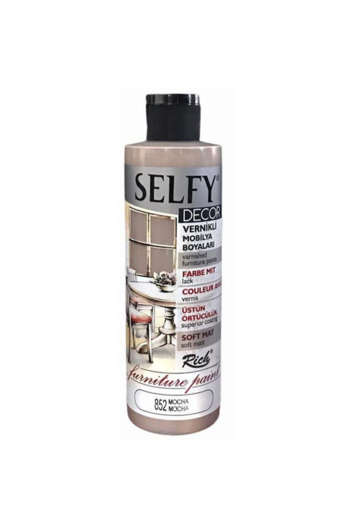 Rich Selfy Decor 240 cc Mocha Vernikli Mobilya Boyası