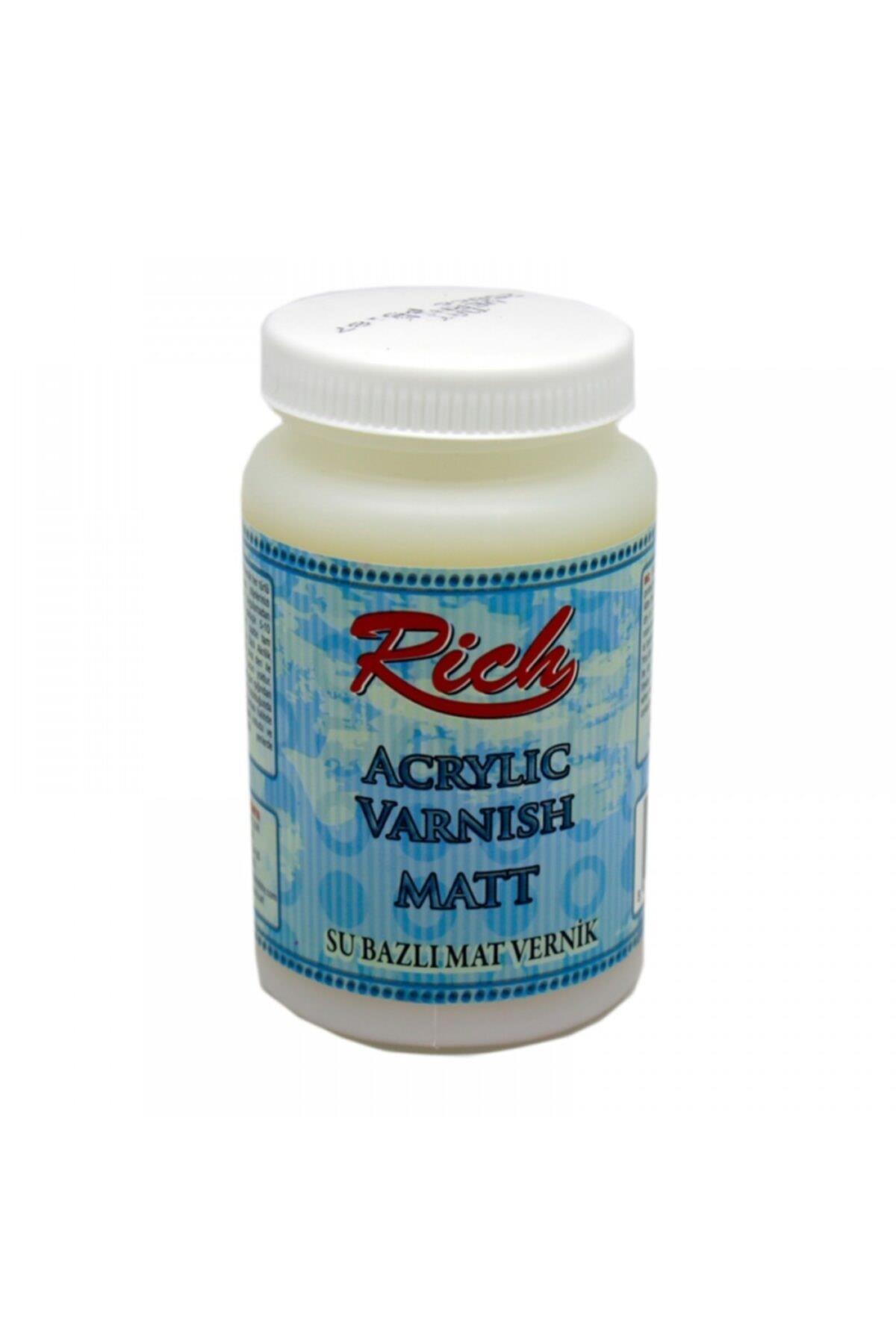 Rıch Vernik Su Bazlı Mat 250 CC Kavanoz 250-2522