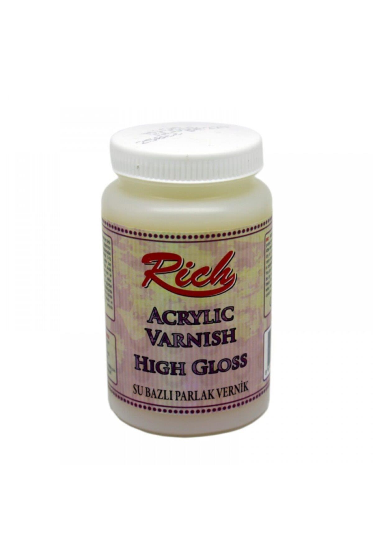 Rıch Vernik Su Bazlı Parlak Hıgh Gloss 250 CC Kavanoz 250-2520