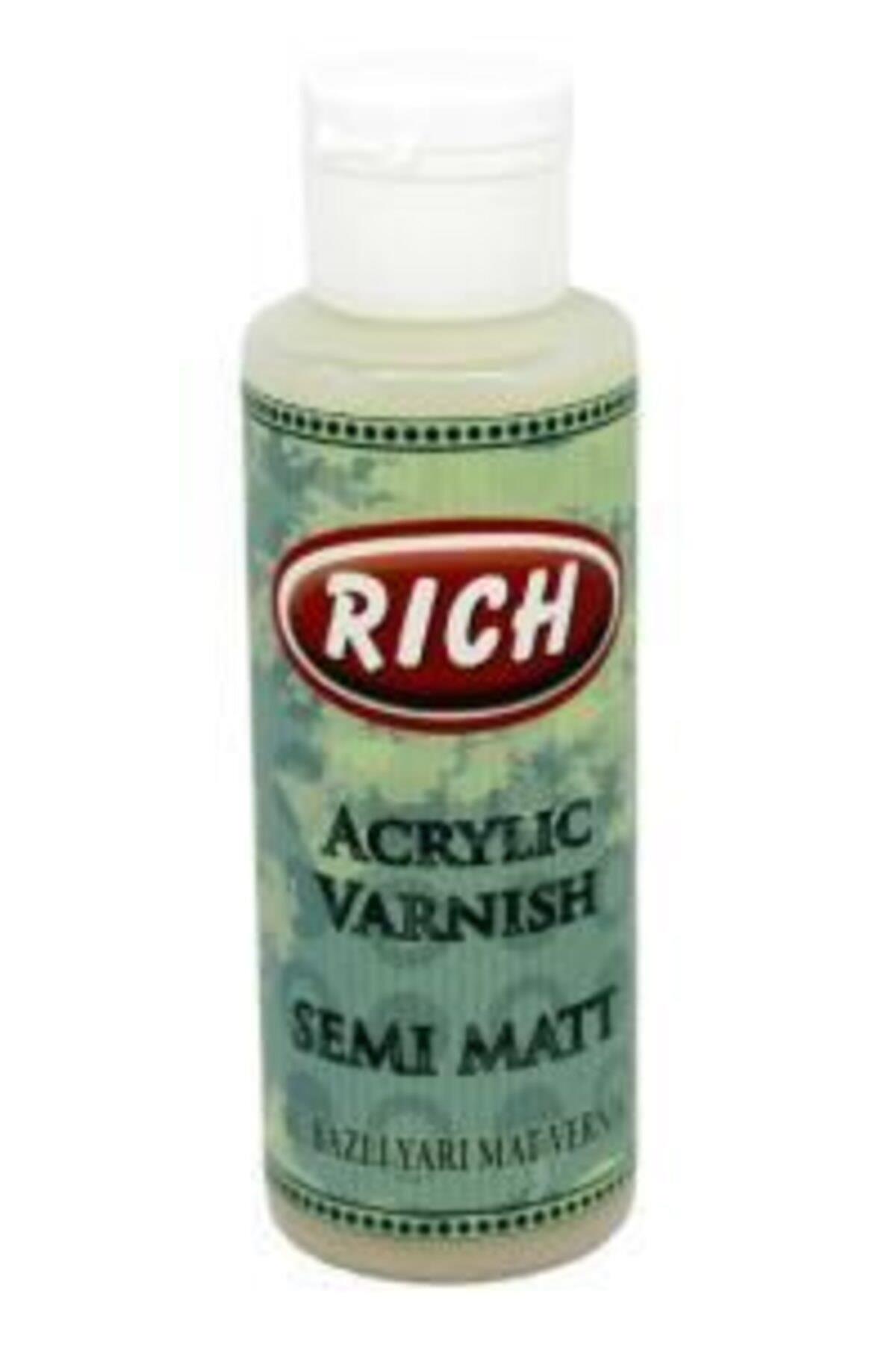 Rıch Vernik Su Bazlı Yarı Mat Hıgh Gloss 120 CC 120-2521