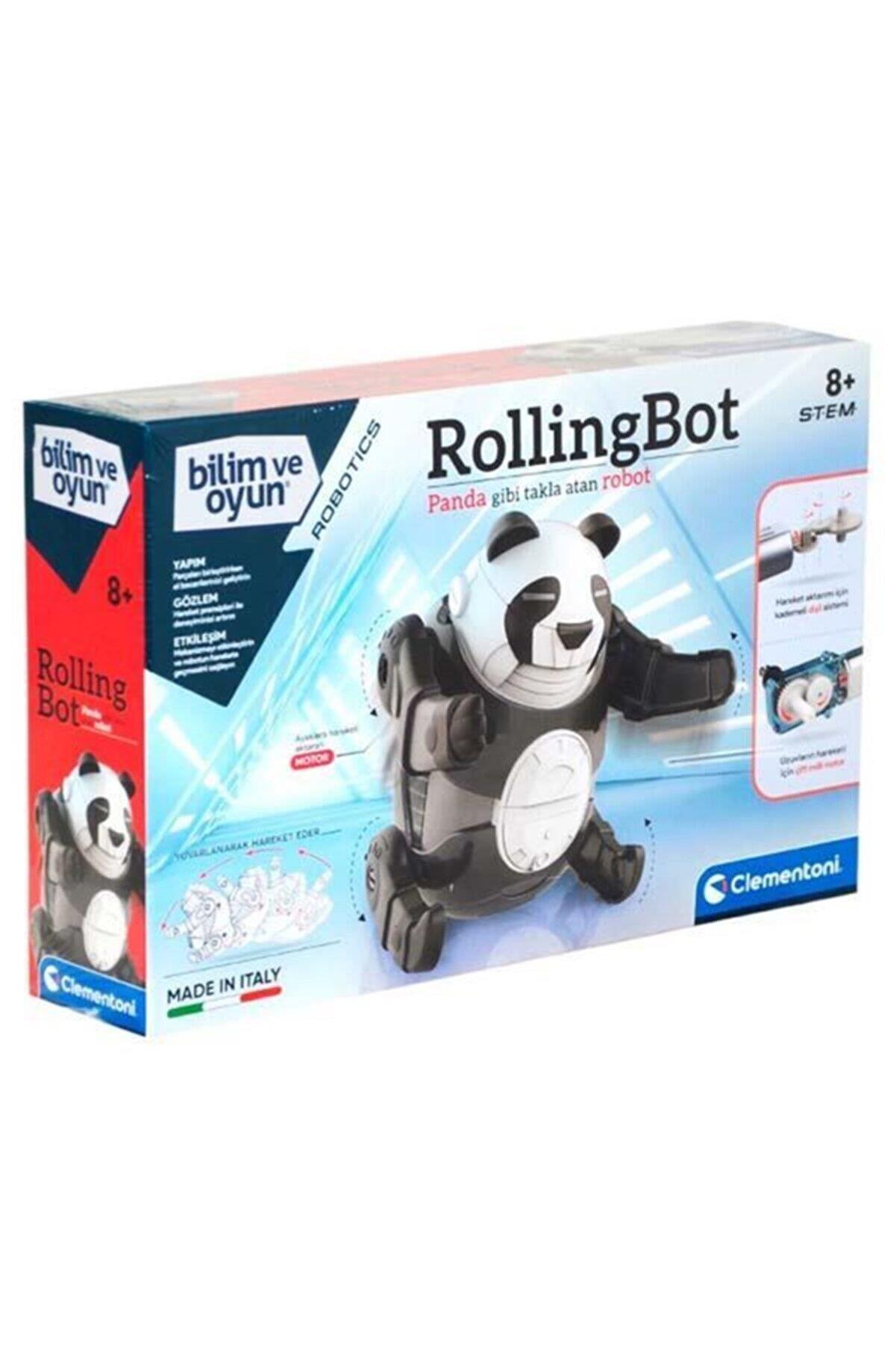Clementoni Robotik Laboratuvarı Rollingbot Panda Gibi Takla Atan Robot