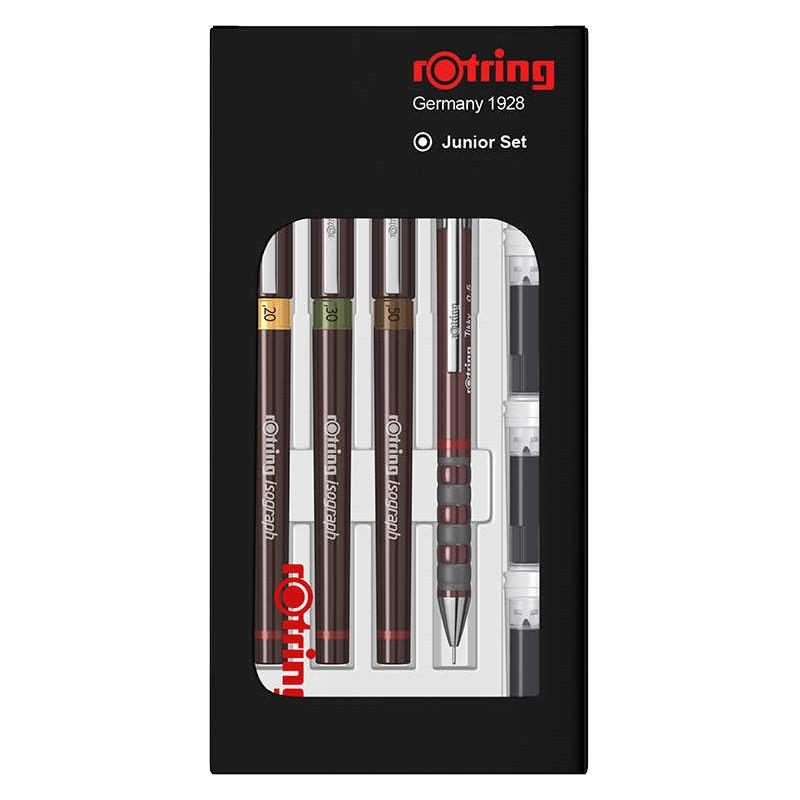 Rotring Rapido Kalemi Junior Set 3+1 0.2-0.3-0.5 MM S0699320