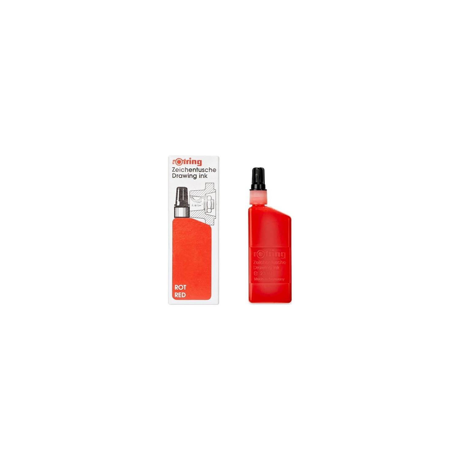 Rotring Rapido Mürekkebi Isograph 23 ML Kırmızı S0216040