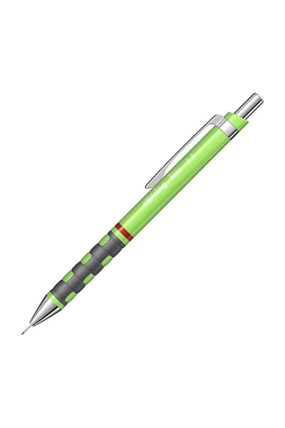 Rotring Versatil Kalem Tikky 0.5 MM Neon Yeşil (12 Li Paket)