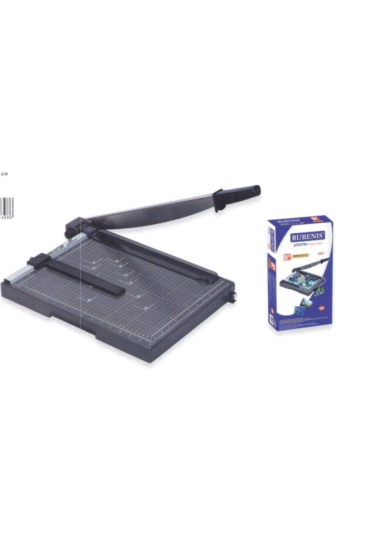 Rubenis Metal Kağıt Kesme Makinesi (Giyotin) 8035