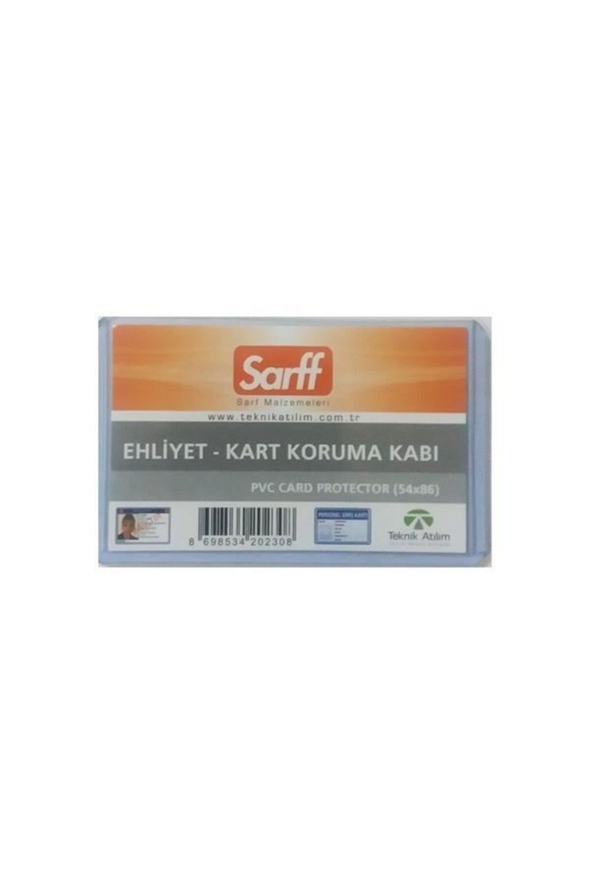 SARFF Kimlik-ehliyet Kabı 100 Lü (1 Paket 100 Adet)