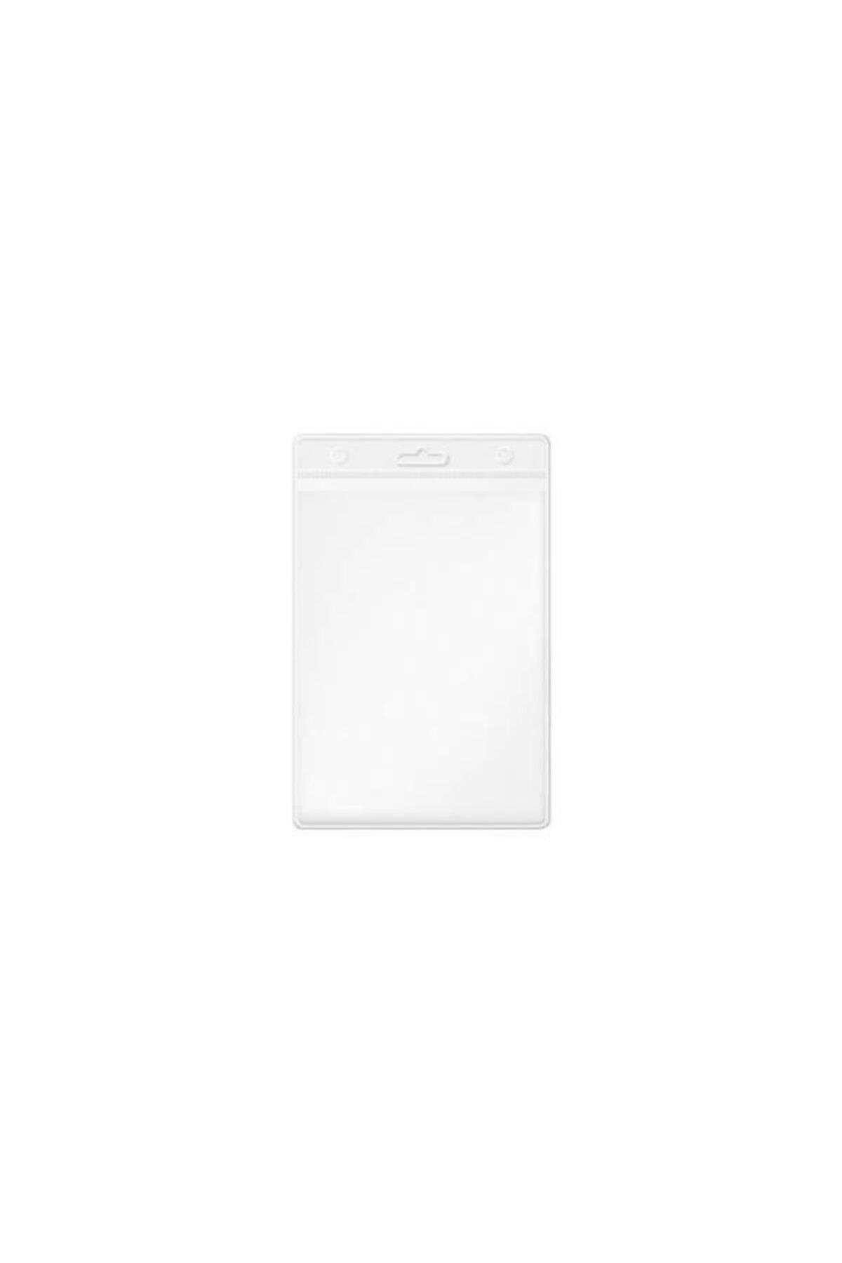 Sarff Kart Poşeti Dikey 7.5x9.5 CM Şeffaf 100 Lü (1 Paket 100 Adet)