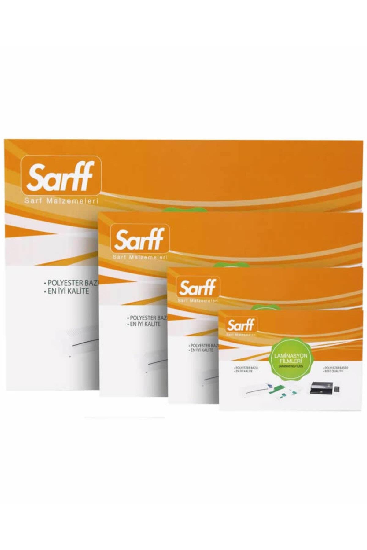 Sarff Laminasyon Filmi Sıcak A3 Laminasyon Poşeti 125 Micron (100 Lü Paket)