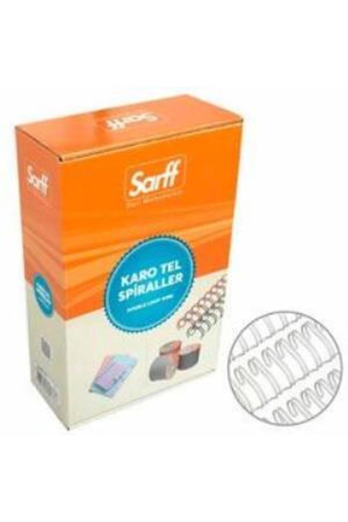 Sarff Spiral Tel (Jbı Karotel) 25 - 45 Sayfa 5/16 Beyaz (100 Lü Paket)