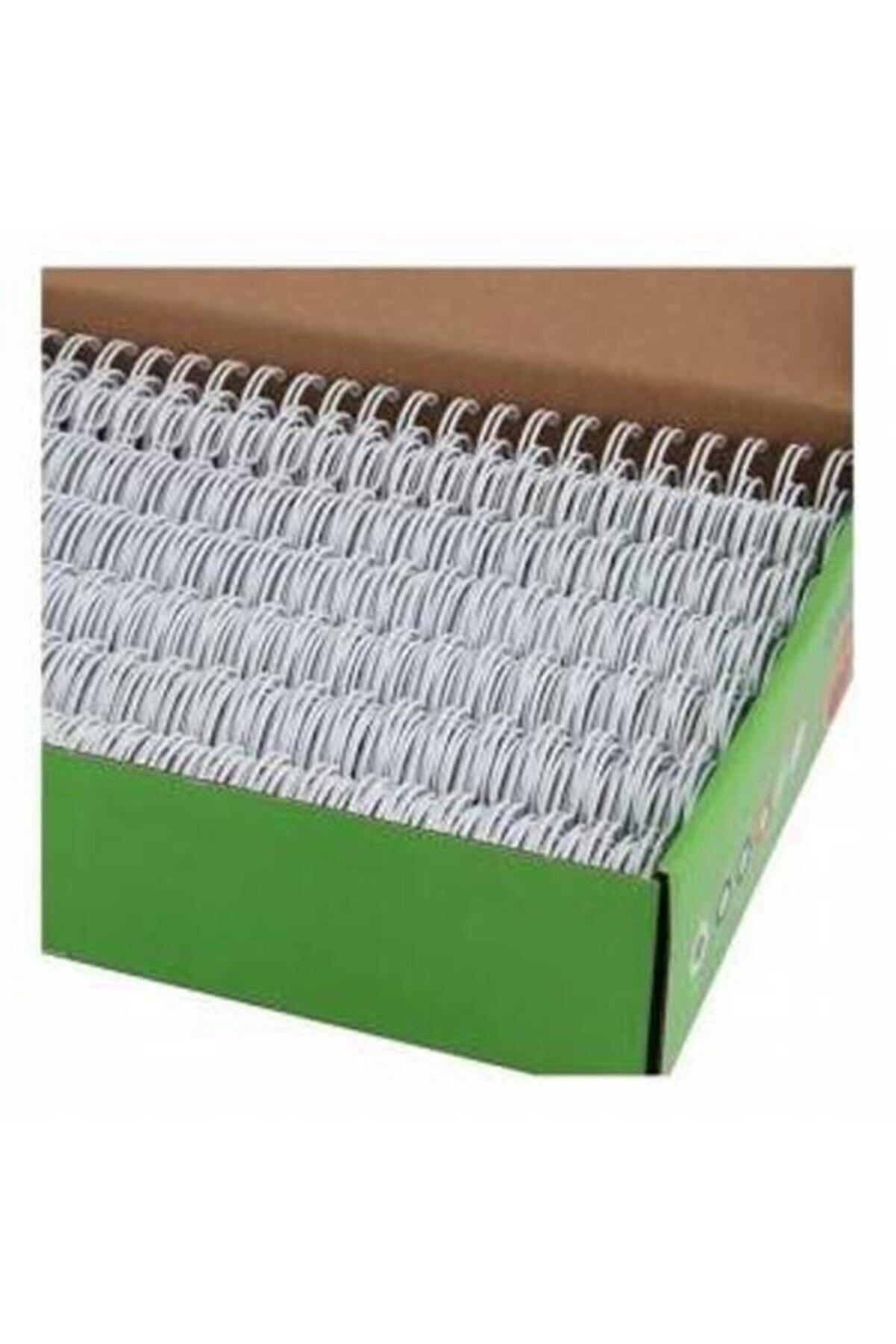 Sarff Spiral Tel (Jbı Karotel) 45-60 Sayfa 3/8 Beyaz (100 Lü Paket)