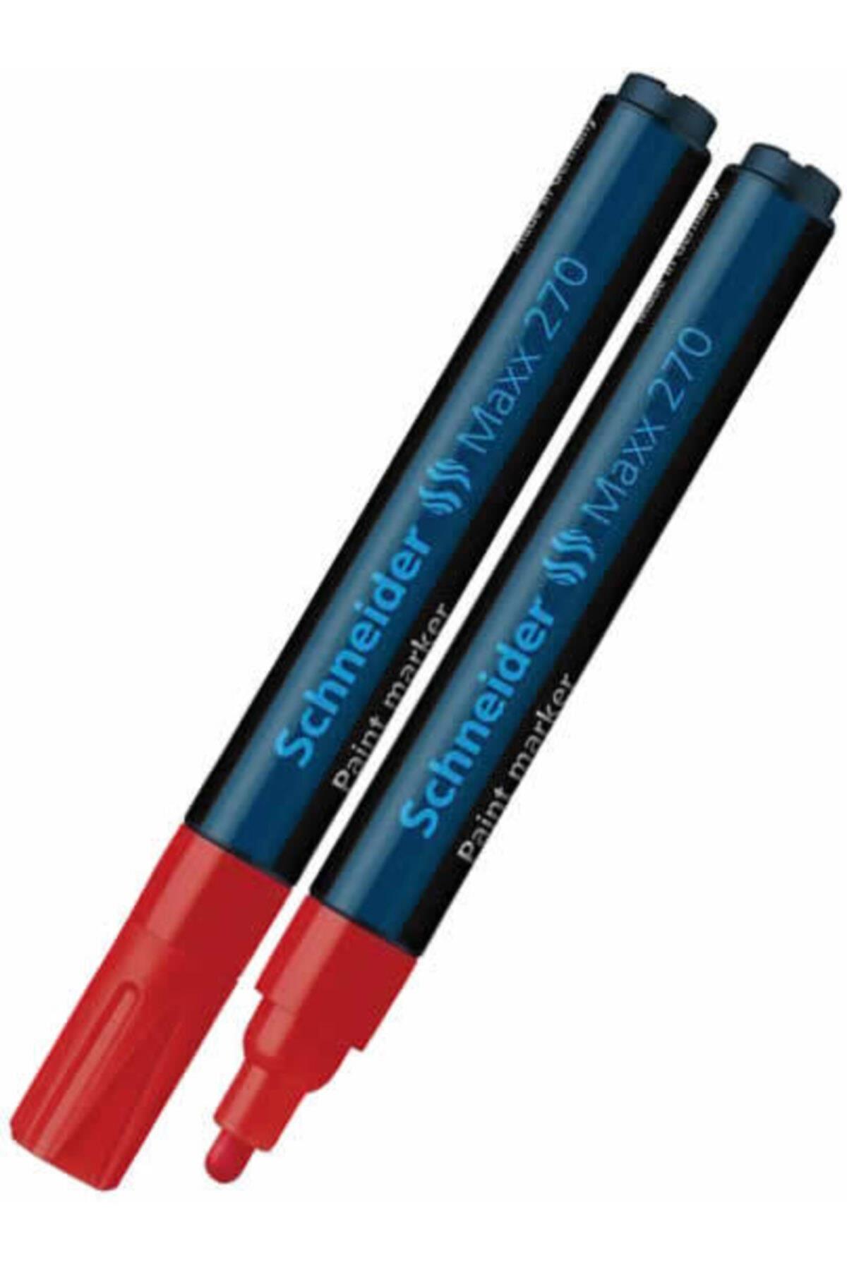 Schneider Markör Boya Maxx 1-3 MM Kırmızı 270
