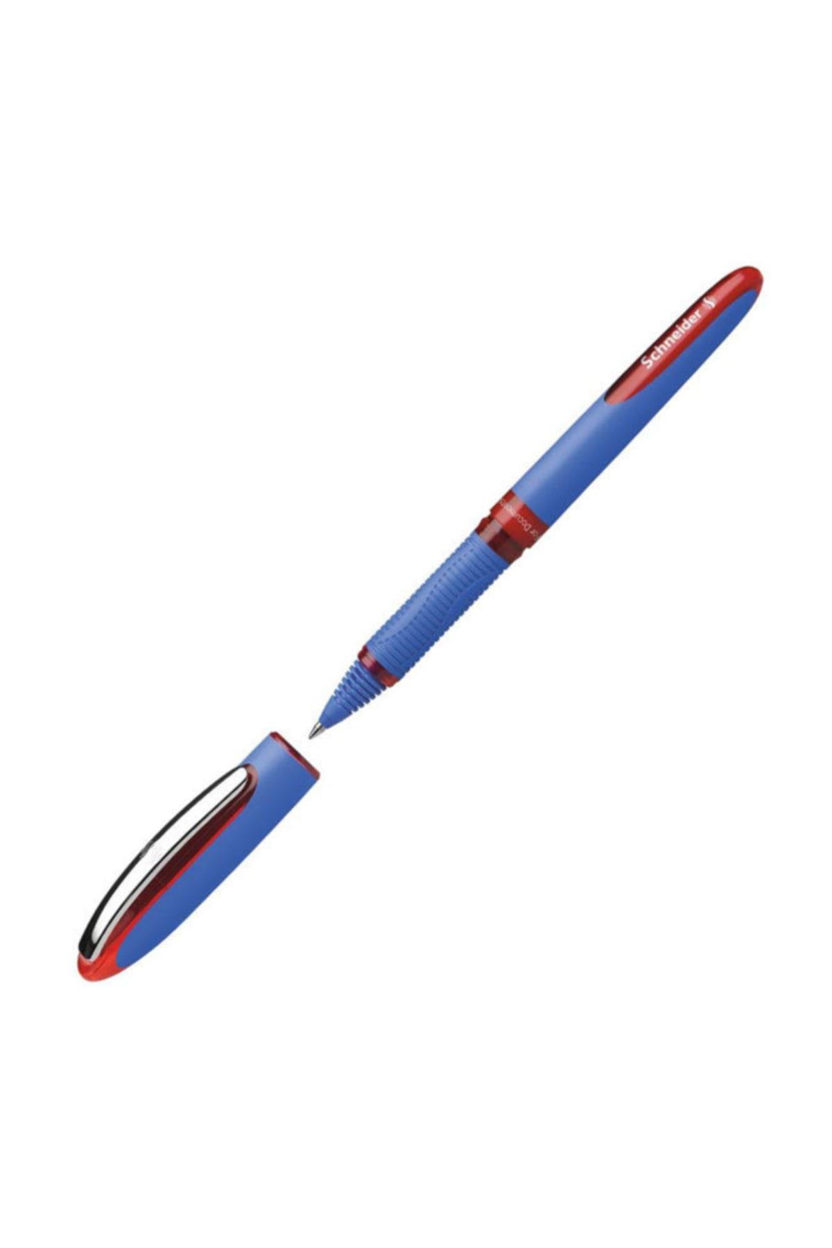 Schneider Roller Kalem One Hybrid C Bilye Uçlu 0.5 MM Kırmızı Roller Kalem (10 Lu Paket)