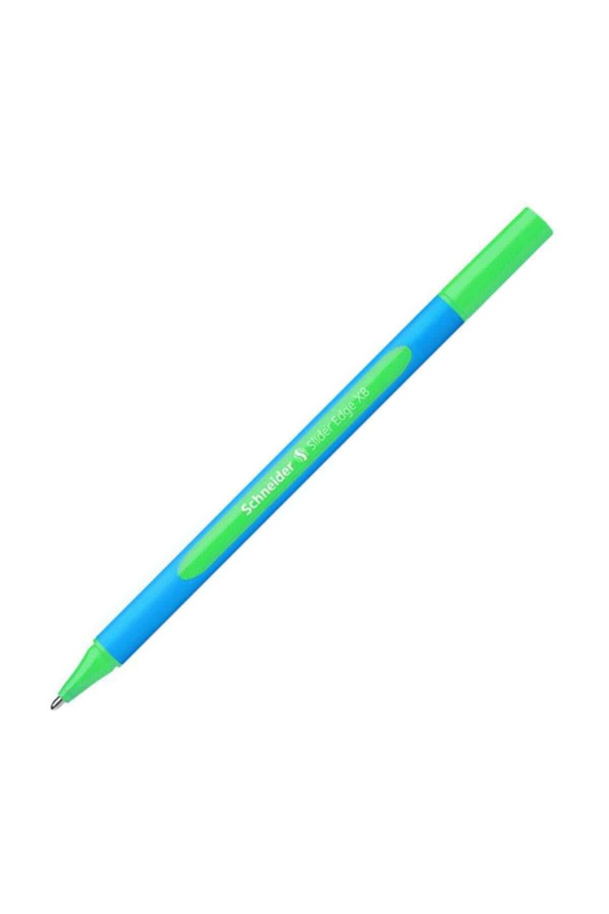 Schneider Tükenmez Kalem Slider Edge XB 1.0 MM Bilye Uç Açık Yeşil (10 Lu Paket)
