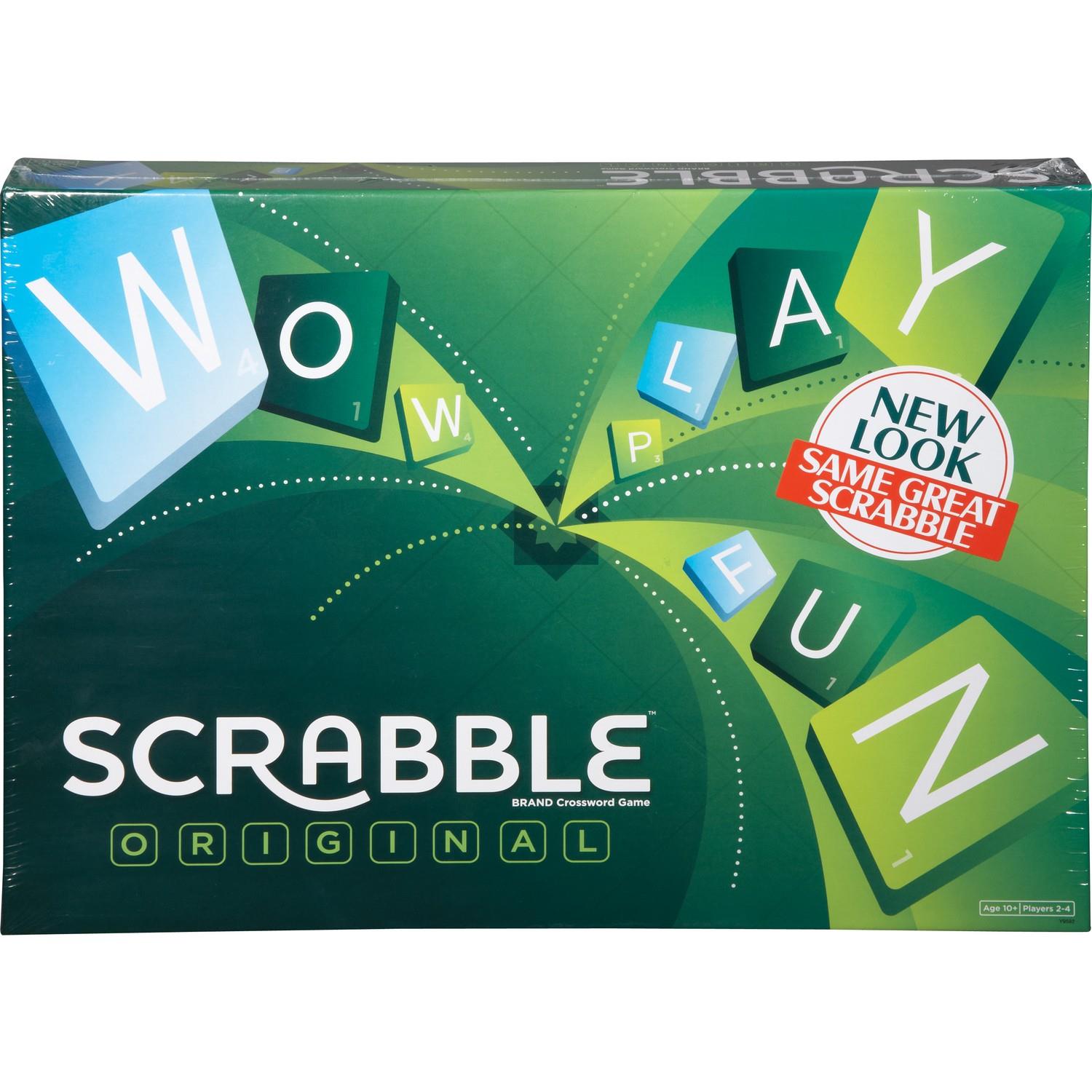 Scrabble Orijinal İngilizce, Kutu Oyunu, Mattel Games