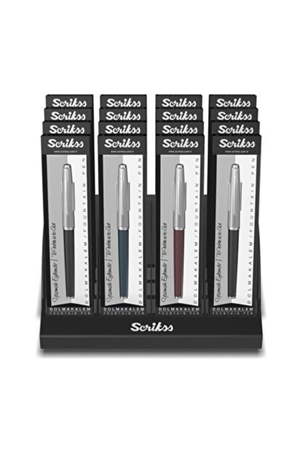 Scrikss Roller Kalem 16 Adet Roller Kalem Karışık Renk