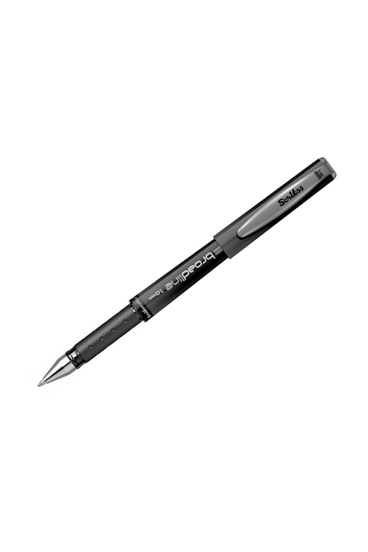 Scrikss Roller Kalem Broadline Jel 1.0 MM Siyah