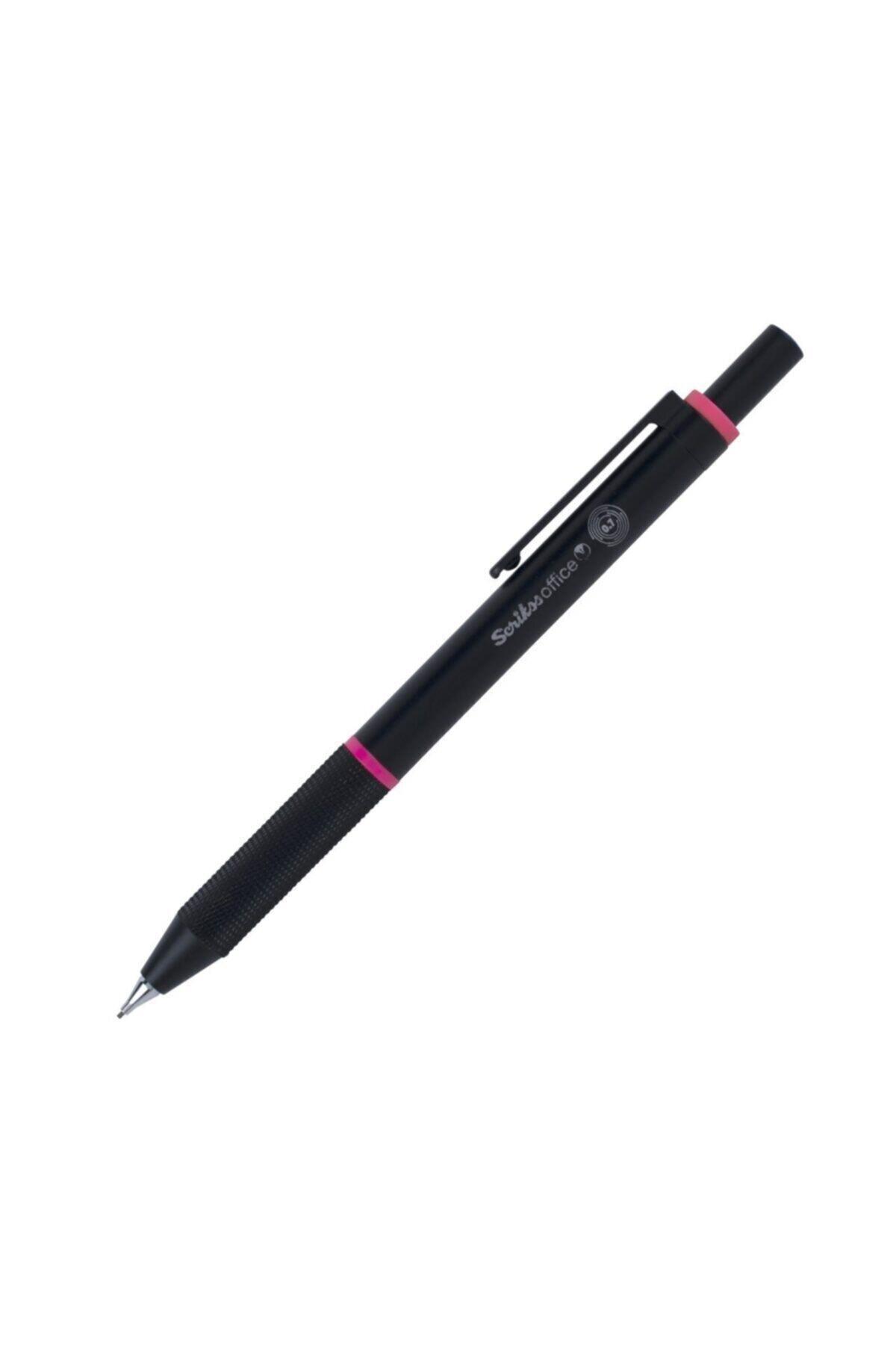 Scrikss Versatil Kalem Twist 0.7 mm Pembe Uçlu Kalem