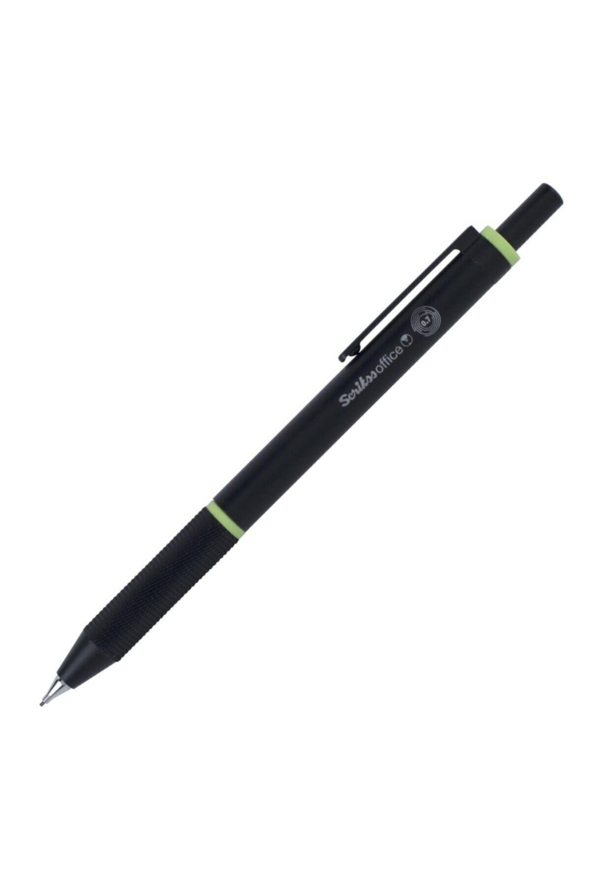 Scrikss Versatil Kalem Twist 0.7 mm Yeşil Mekanik Uçlu Kalem