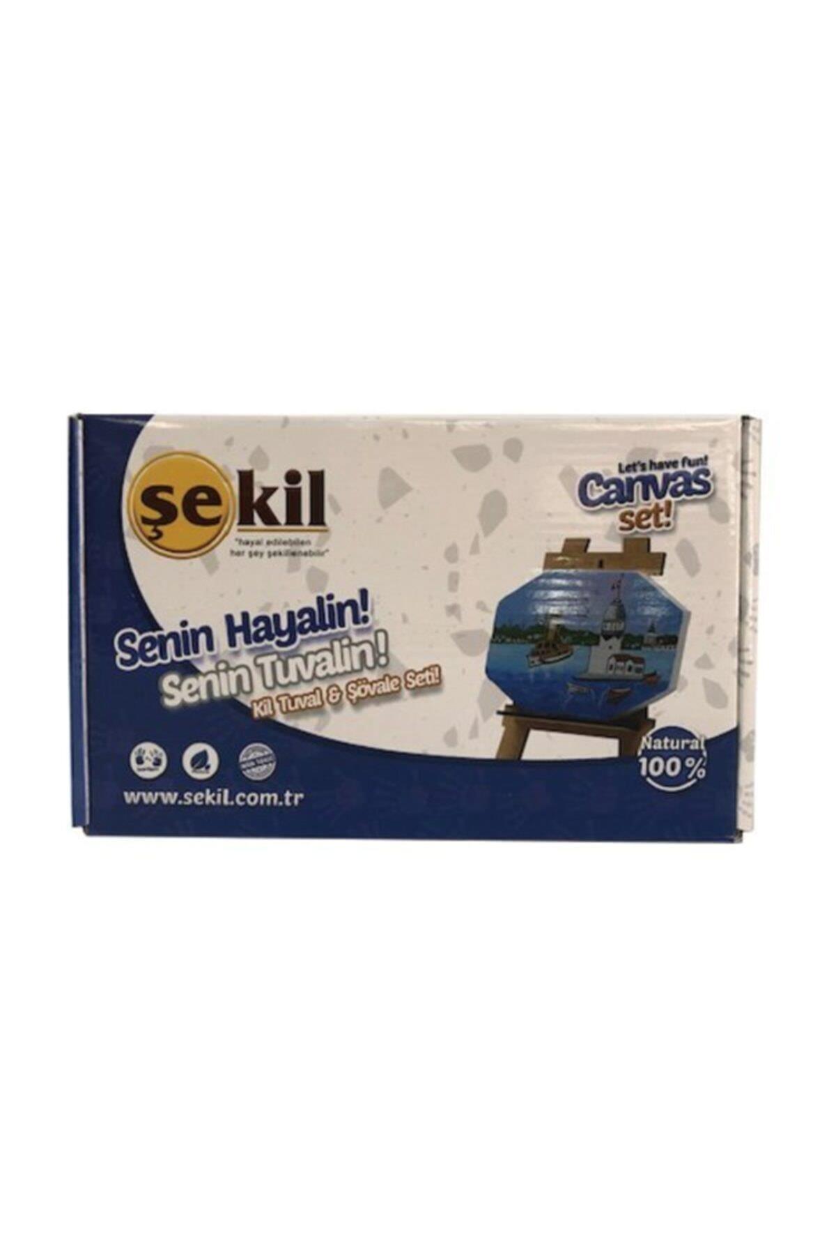 Şekil Kil Tual ve Şövale Seti KLTVL