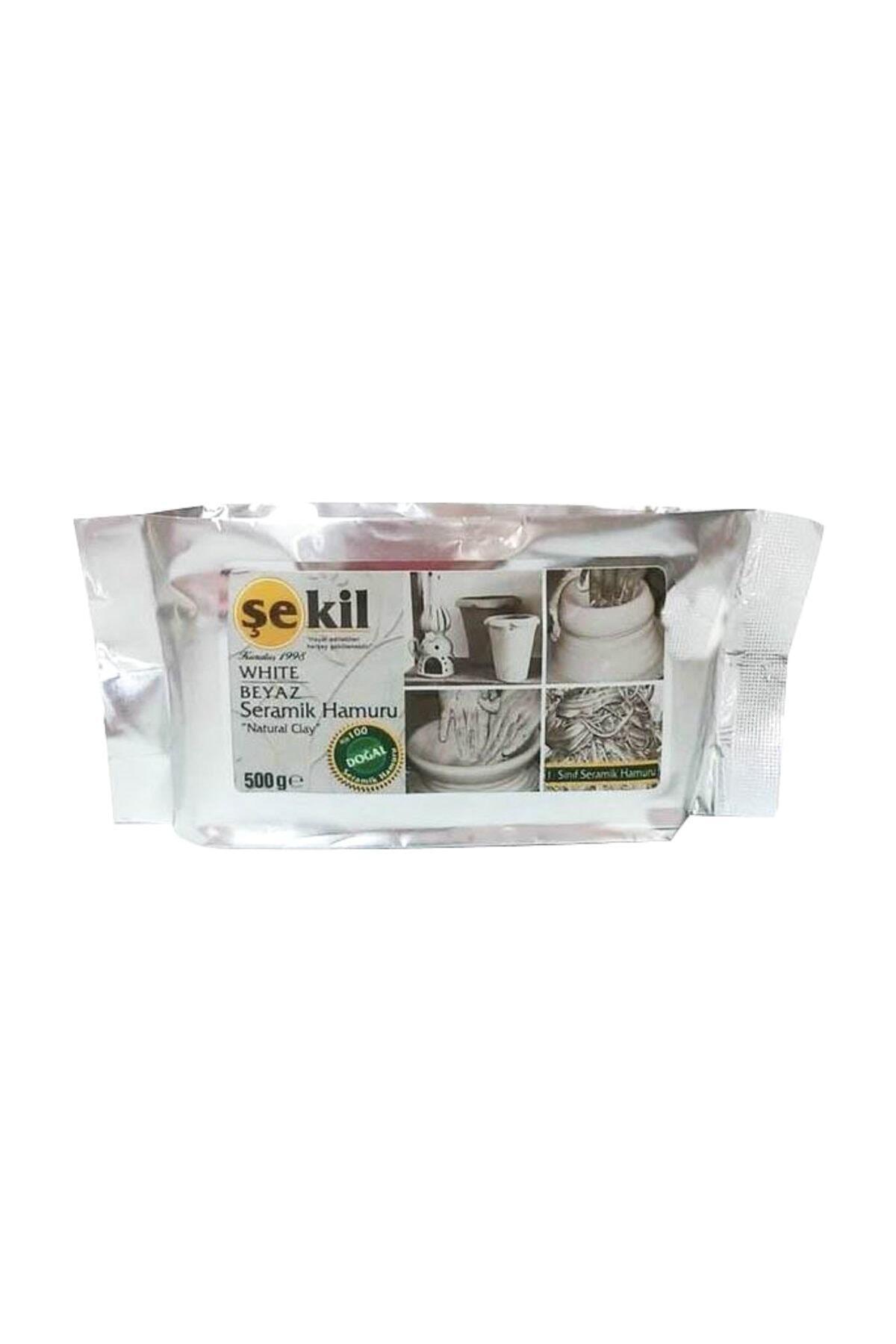 Şekil Seramik Hamuru 500 GR Beyaz VK500BYZ