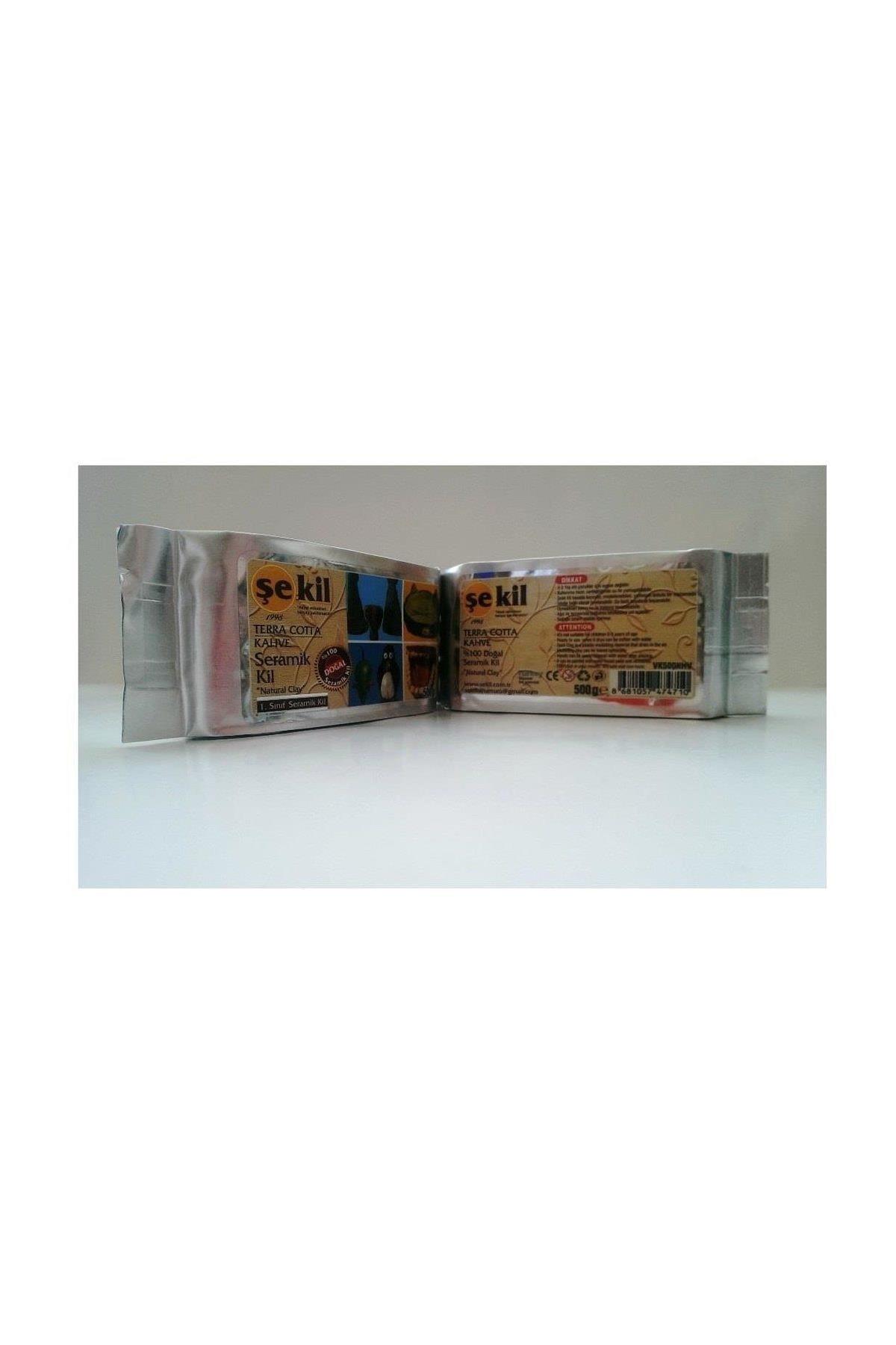 Şekil Seramik Hamuru Terracotta 1000 GR Kahverengi VK1000KHV