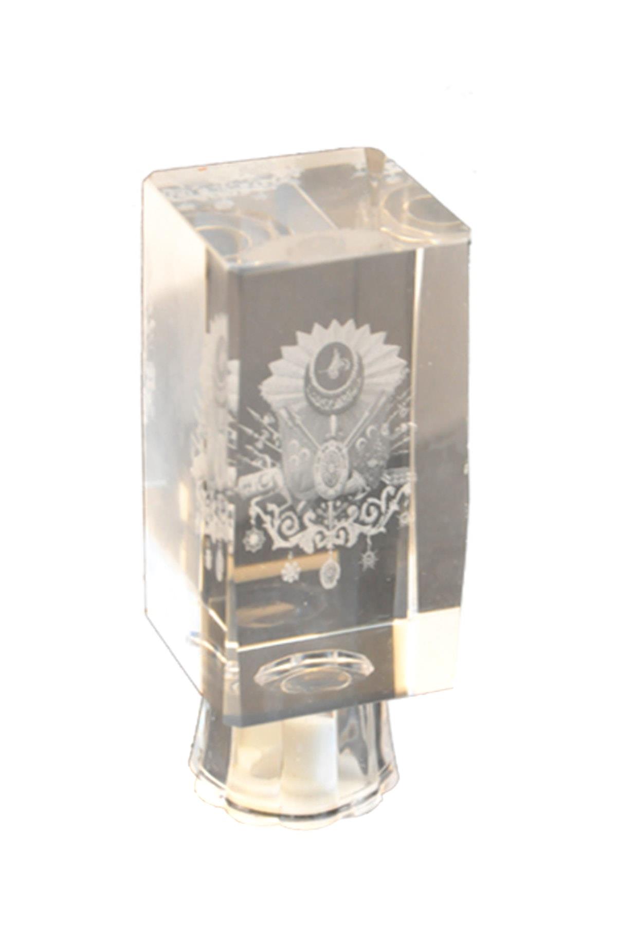 Sense Biblo Kristal Osmanlı Tuğrası Işıklı BK-015