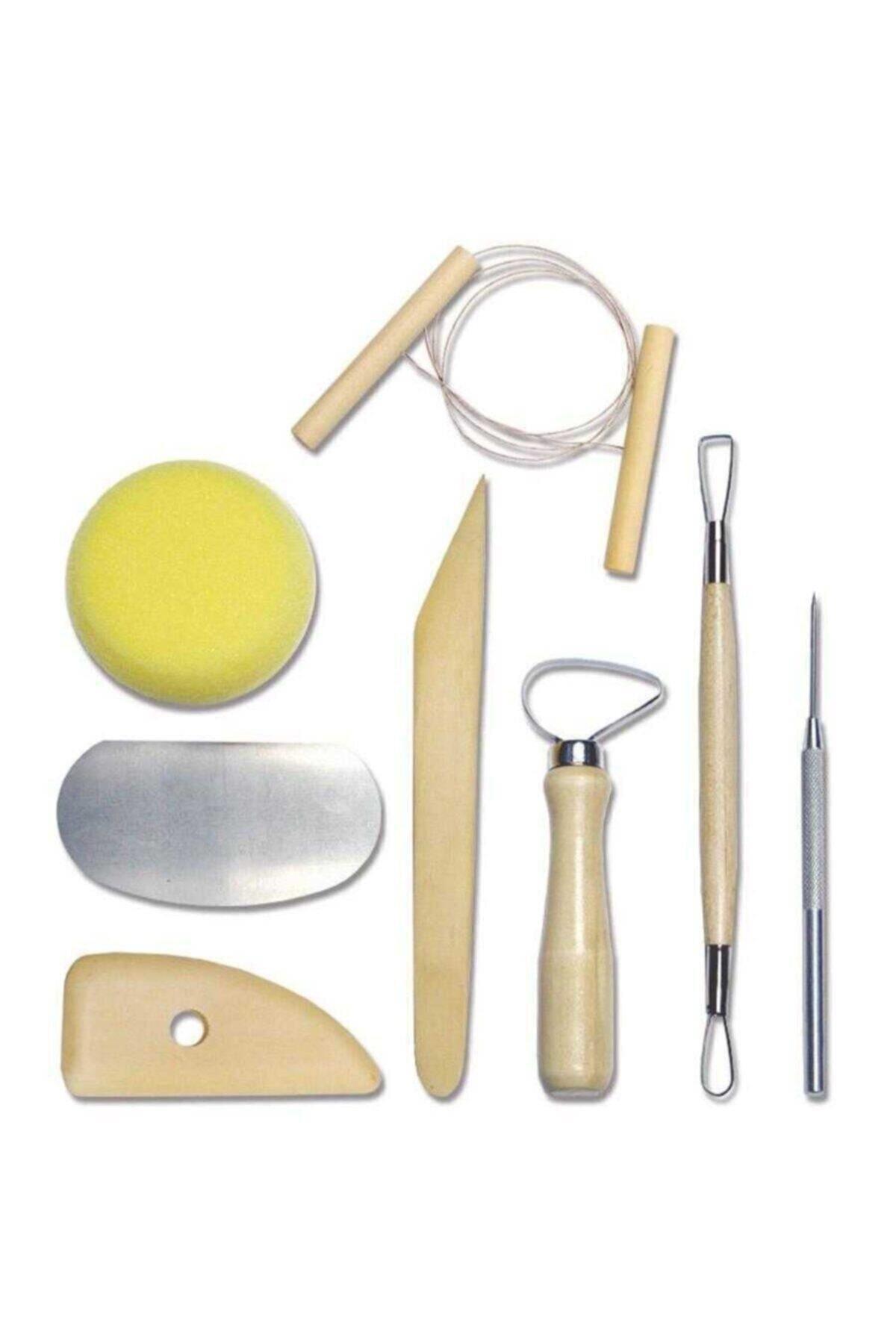 Südor Seramik Başlangıç Seti 8 Parça (Potery Tool Kıds)